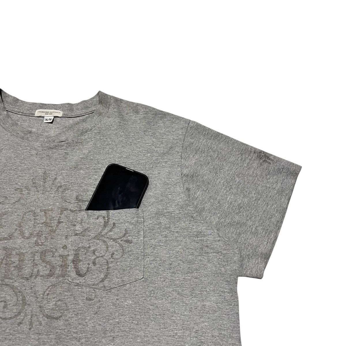 Engineered Garments Engineered Garment Love Music Pocket T-Shirt Size US XL / EU 56 / 4 - 4 Thumbnail
