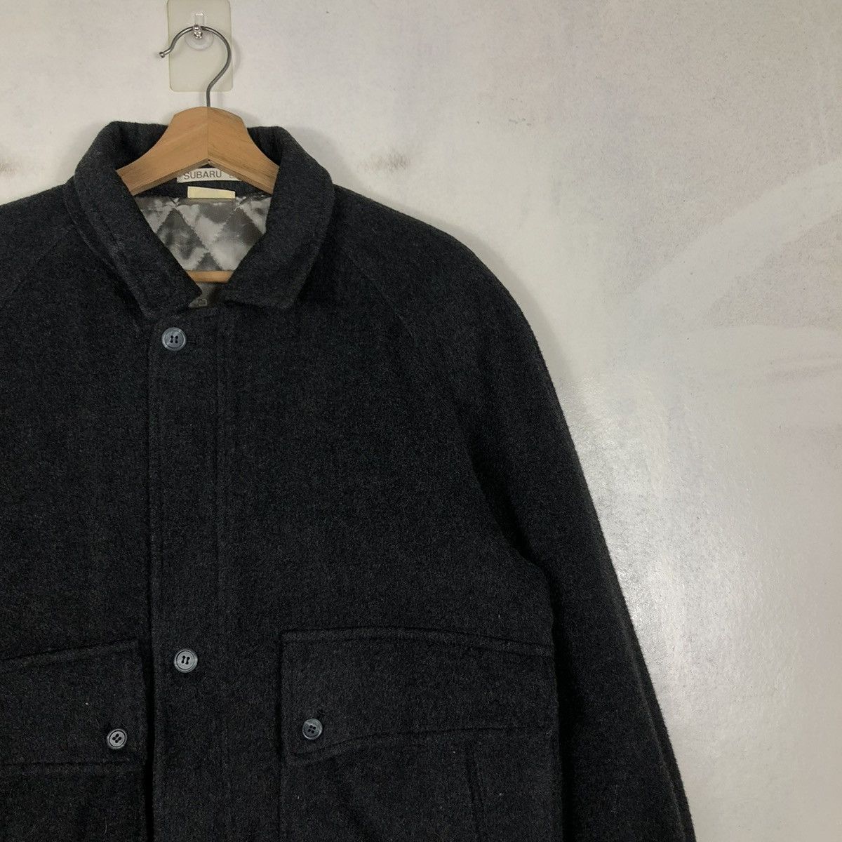 Japanese Brand 📌VINTAGE BOMBER JACKET WOOL MA-1 DESIGN SUBARU JAPAN Size US L / EU 52-54 / 3 - 7 Thumbnail