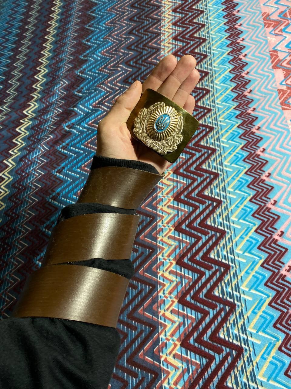 Cccp × Vintage Vintage y2k studded holographic belt crystals bb Simon like Size ONE SIZE - 9 Thumbnail