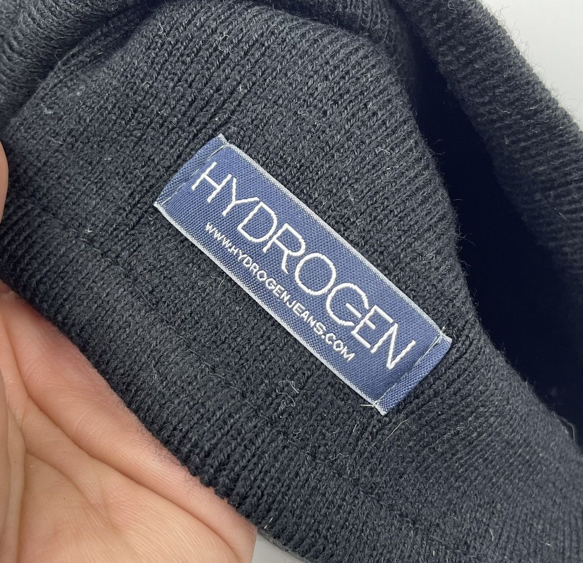 Japanese Brand hydrogen jeans skull beanie hat snow cap Size ONE SIZE - 6 Thumbnail