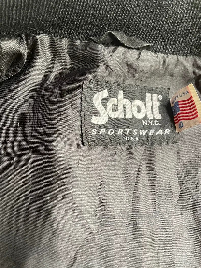 Schott Schott Vintage fleece coat Size US L / EU 52-54 / 3 - 4 Thumbnail