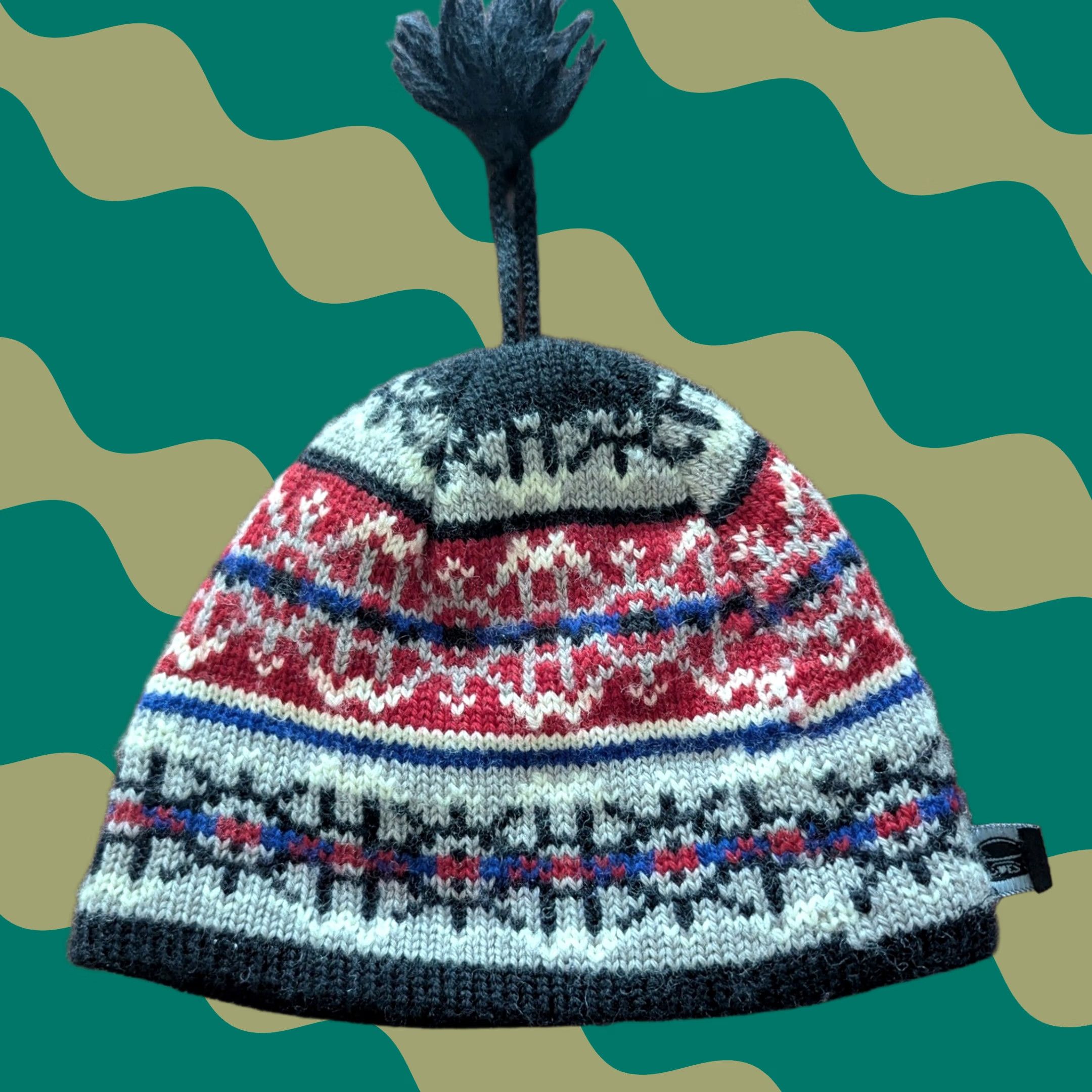 Vintage VINTAGE Turtle Fur Beanie Hat? Size US M / EU 48-50 / 2 - 1 Thumbnail