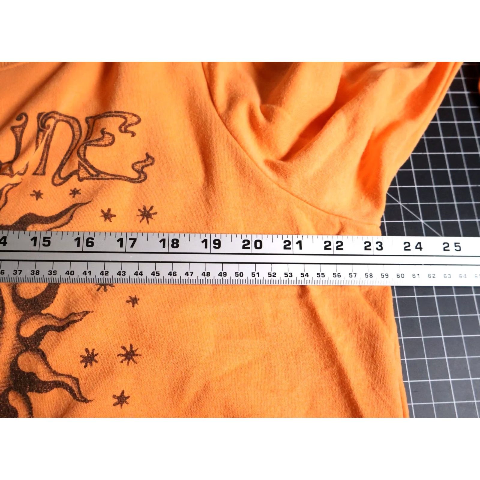 Logo 7 Sublime Sweatshirt Women's XL Orange Tribal Sun Logo Lightweight Retro Crewneck Size XL / US 12-14 / IT 48-50 - 5 Thumbnail