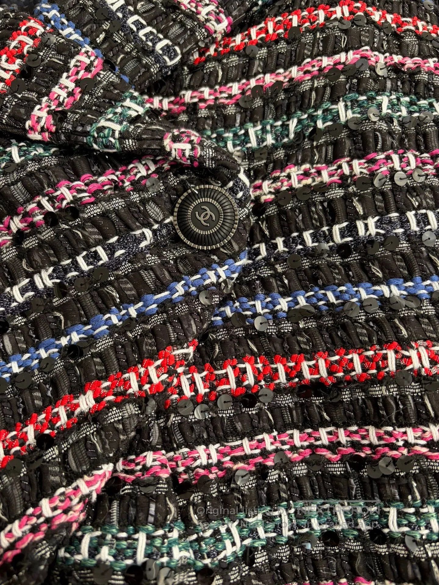 Chanel Chanel 20C Sequin Woven Coat. Size US XS / EU 42 / 0 - 3 Thumbnail