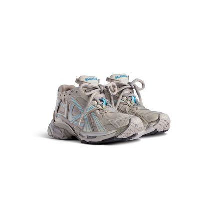 Balenciaga runner sneaker in taupe and blue Size US 7 / EU 40 - 1 Thumbnail