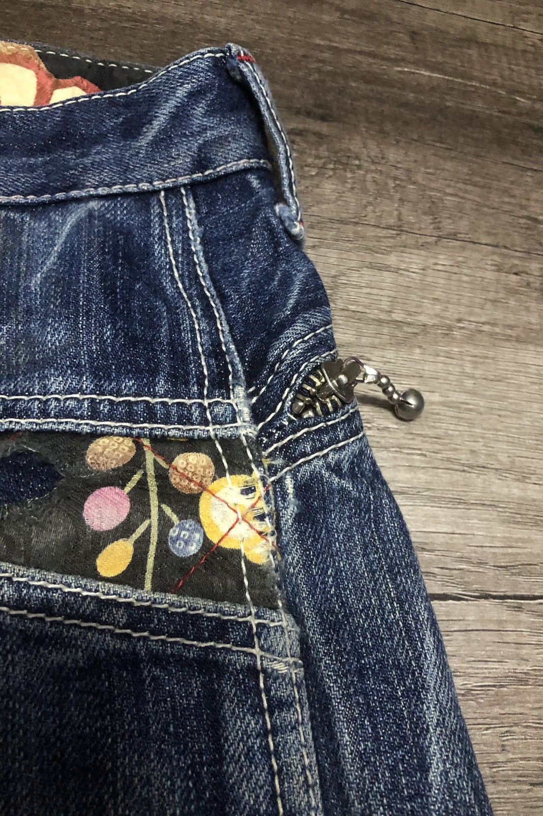 Eternal × Japanese Brand VINTAGE ENTERNAL DENIM JEANS Size US 32 / EU 48 - 10 Thumbnail