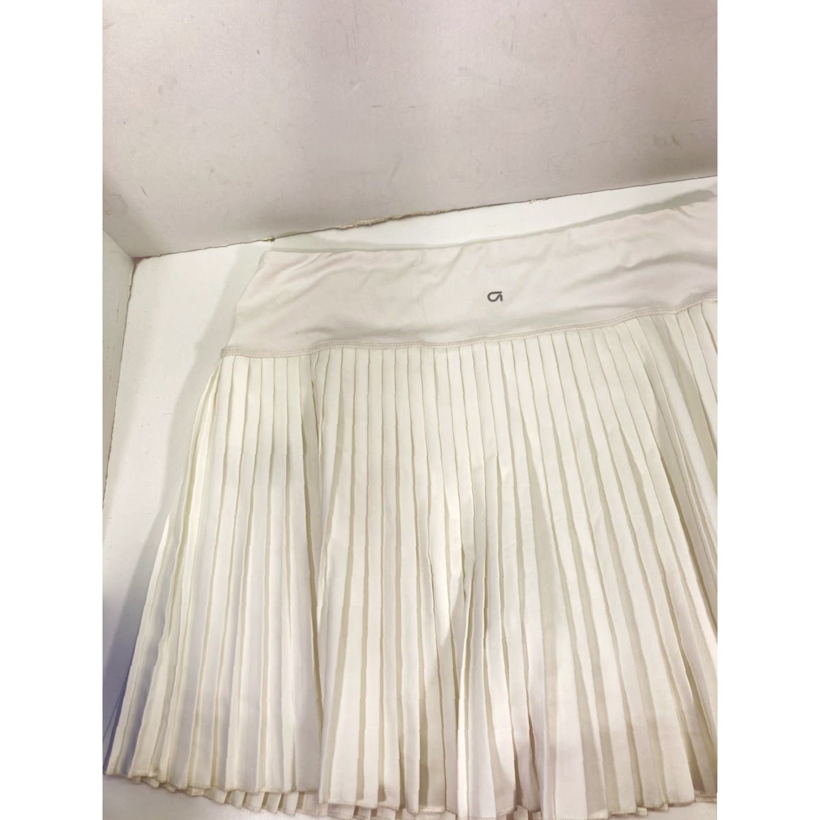 Gap GAP Fit Skort Skirt Shorts Women 2XL White Pleated Athletic Activewear Golf Tennis NWOT Size 40" / US 18 - 3 Thumbnail