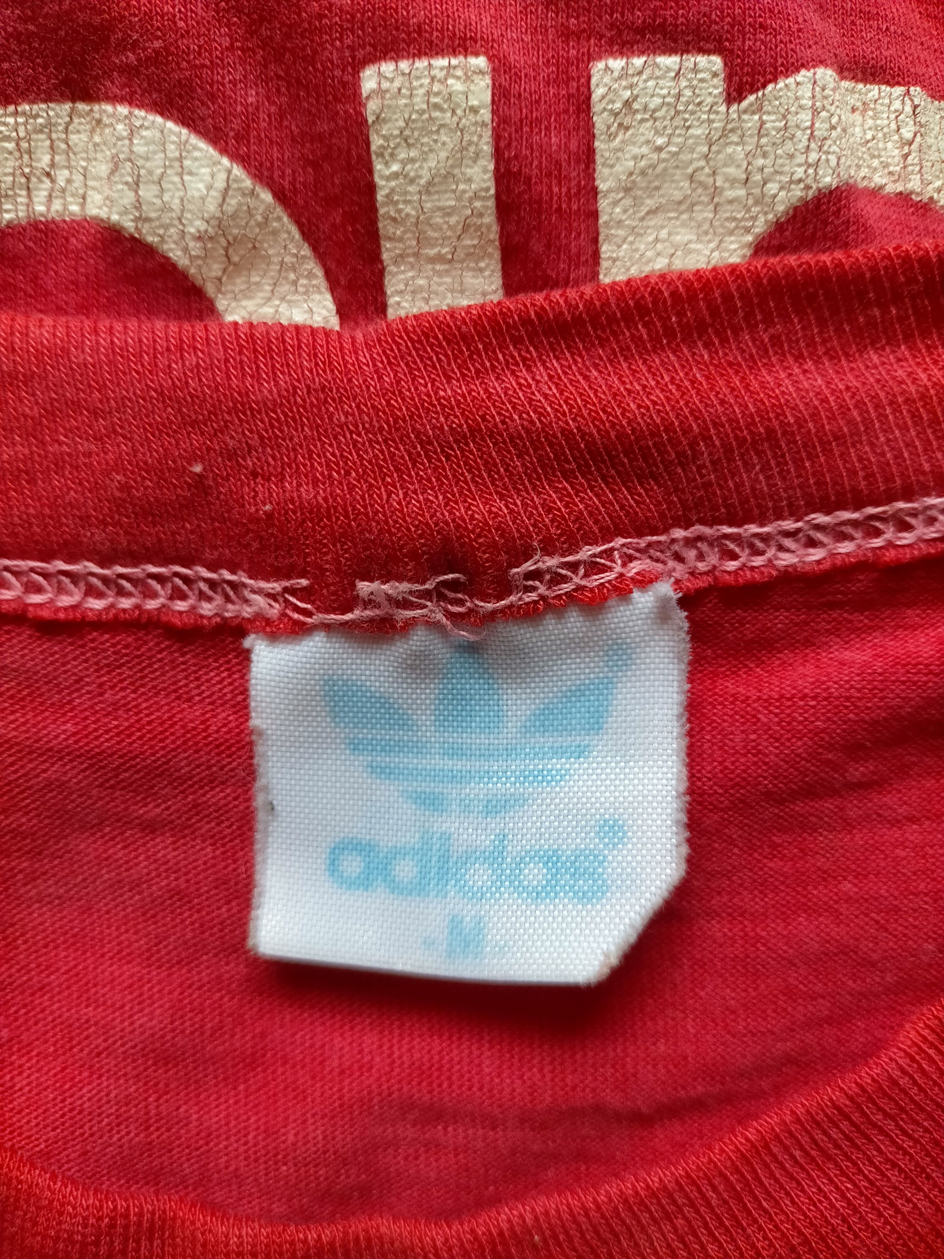Adidas Vintage 80s adidas trefoil single stich tee Size US M / EU 48-50 / 2 - 5 Thumbnail