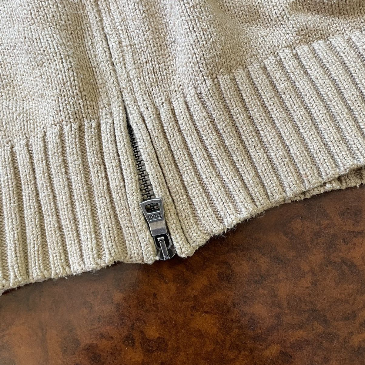 Polo Ralph Lauren × Ralph Lauren × Vintage Polo Ralph Lauren Vintage military Knit Sweater Luxury 90s Size US M / EU 48-50 / 2 - 6 Thumbnail