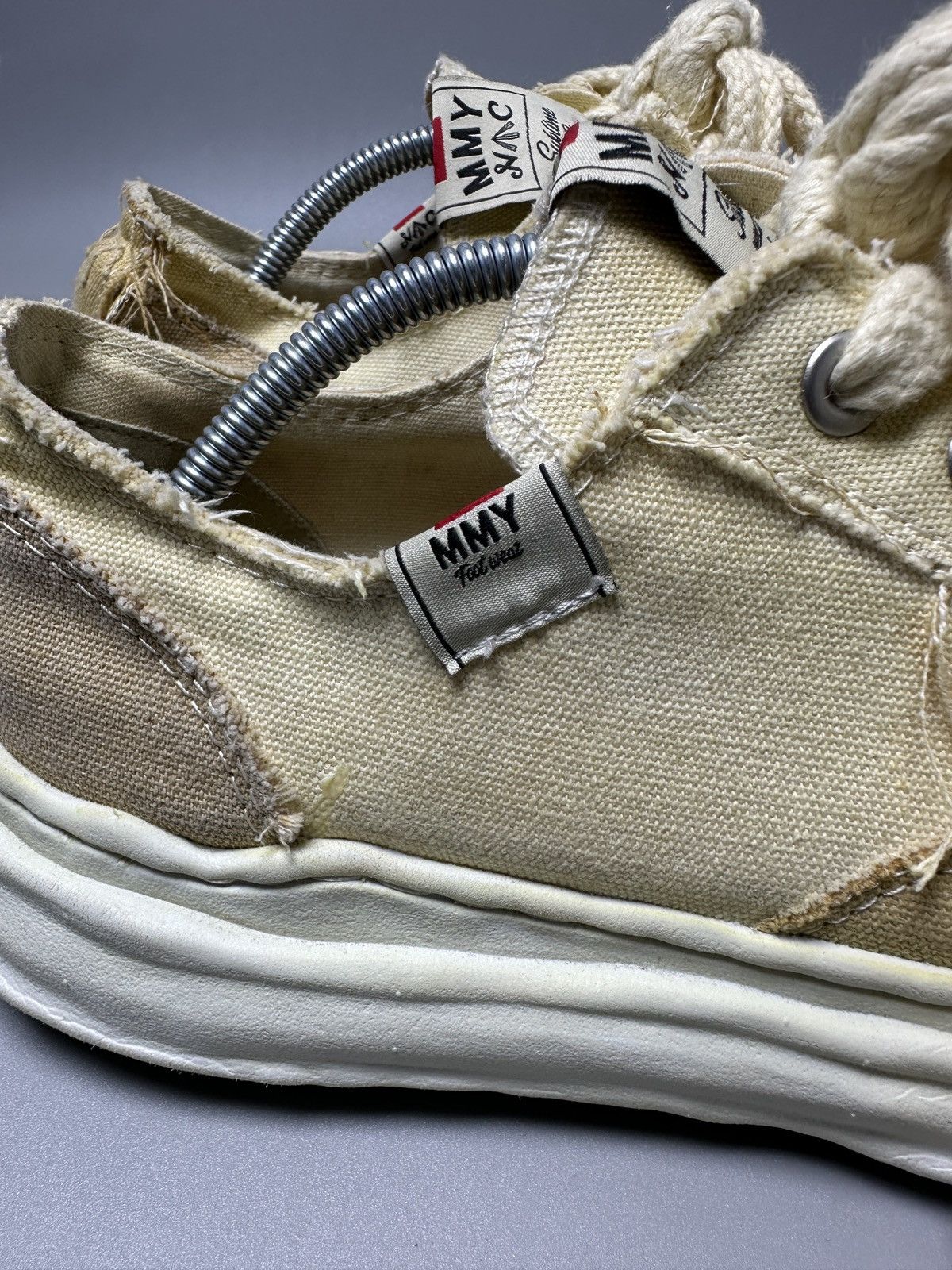 Maison MIHARA YASUHIRO × Nigel Cabourn MMY x Nigel Cabourn - Peterson Low OG Sole - Beige Size US 11 / EU 44 - 3 Thumbnail