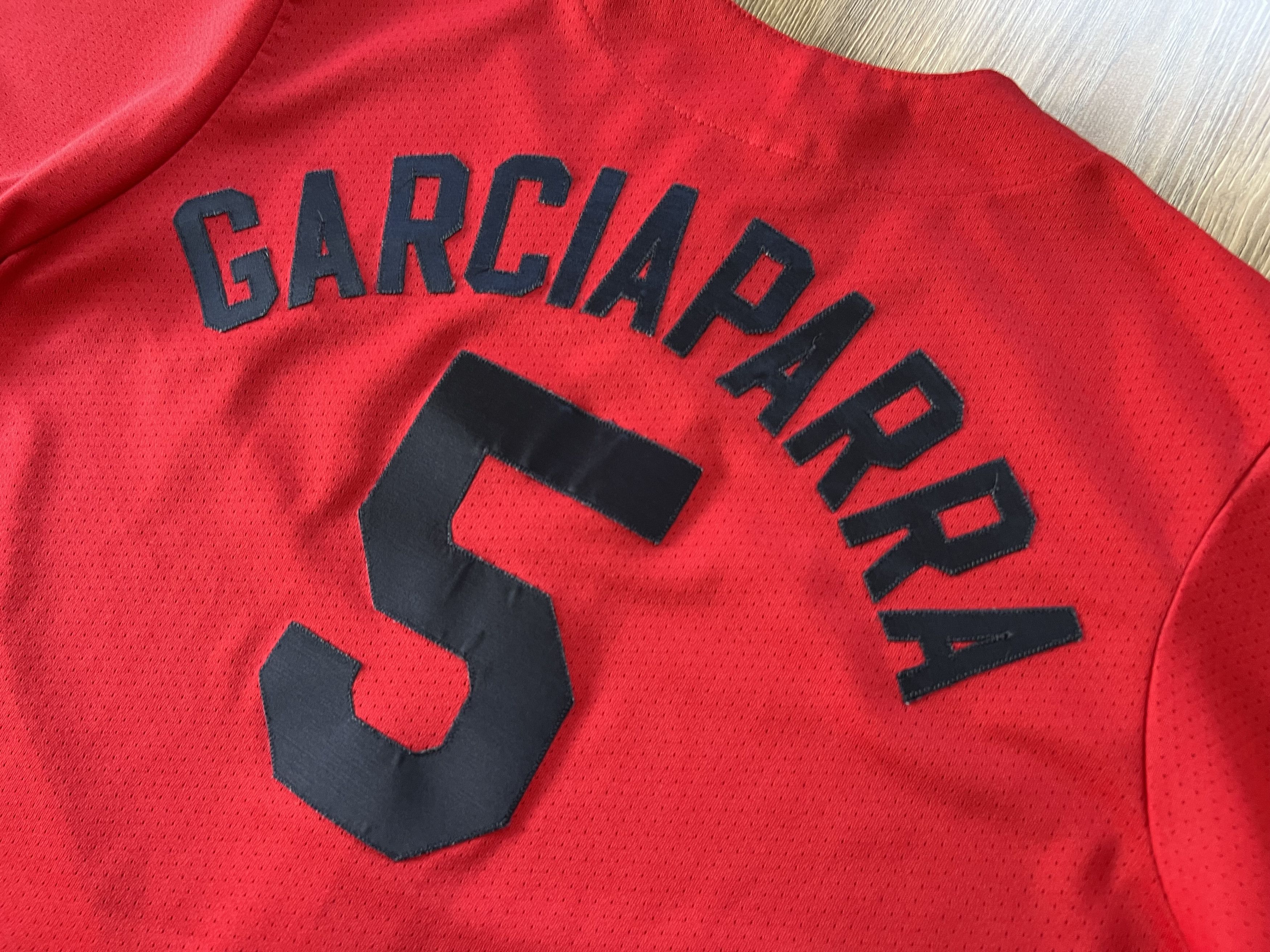 MLB × Majestic Rare Majestic Boston Red Sox Nomar Garciaparra #5 Size US XL / EU 56 / 4 - 4 Thumbnail