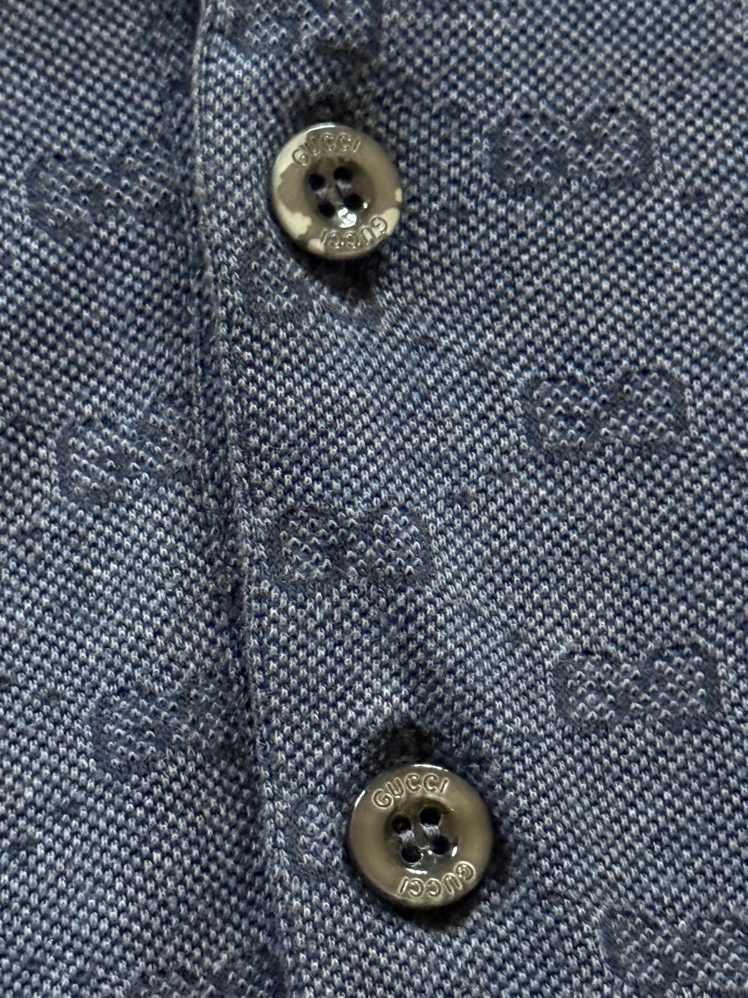 Gucci Gucci polo monogram vintage gg supreme navy size S Size US S / EU 44-46 / 1 - 6 Thumbnail