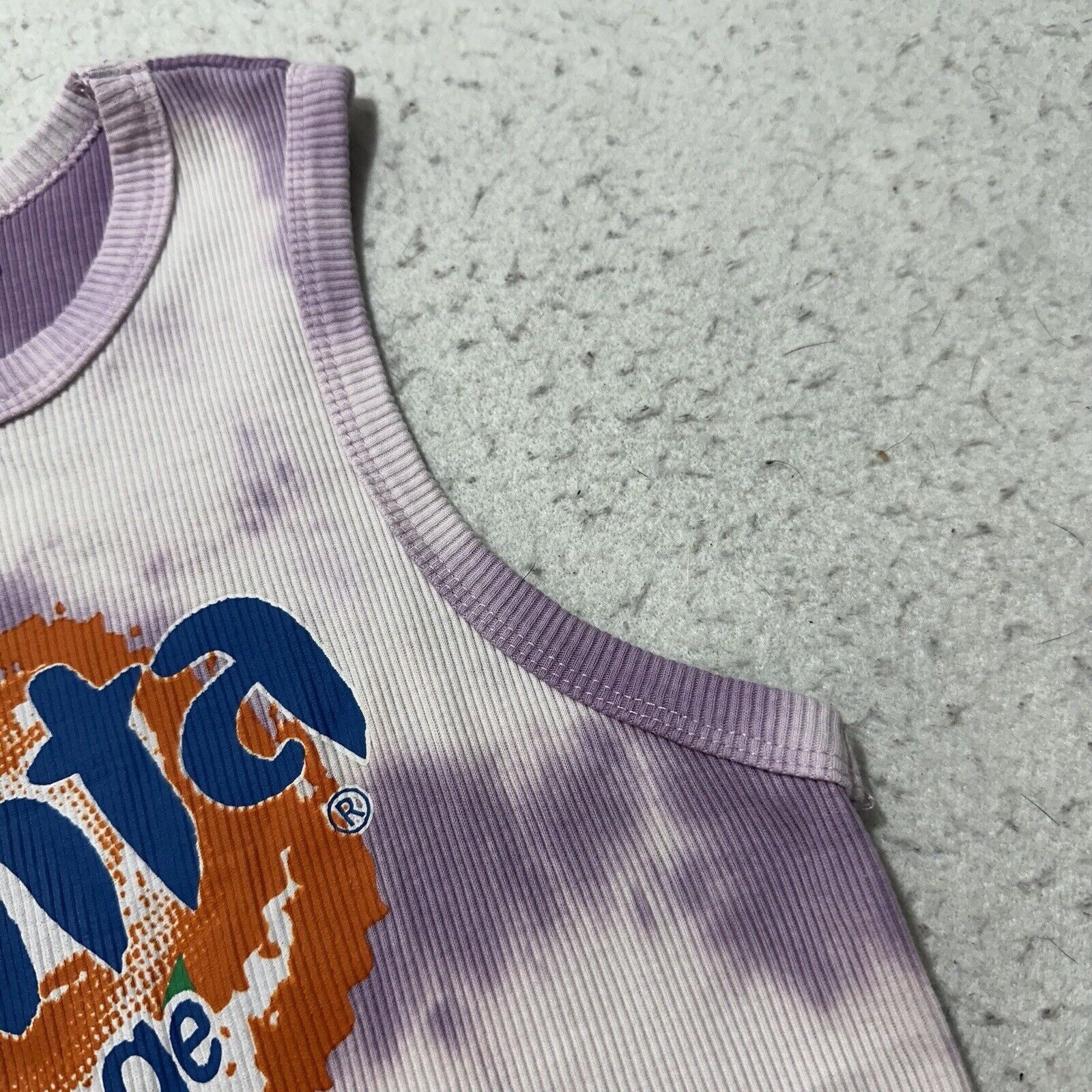 Coca Cola Fanta Orange Large Slim Fit Baby Tank Top Ribbed Coca Cola Size L / US 10 / IT 46 - 5 Thumbnail