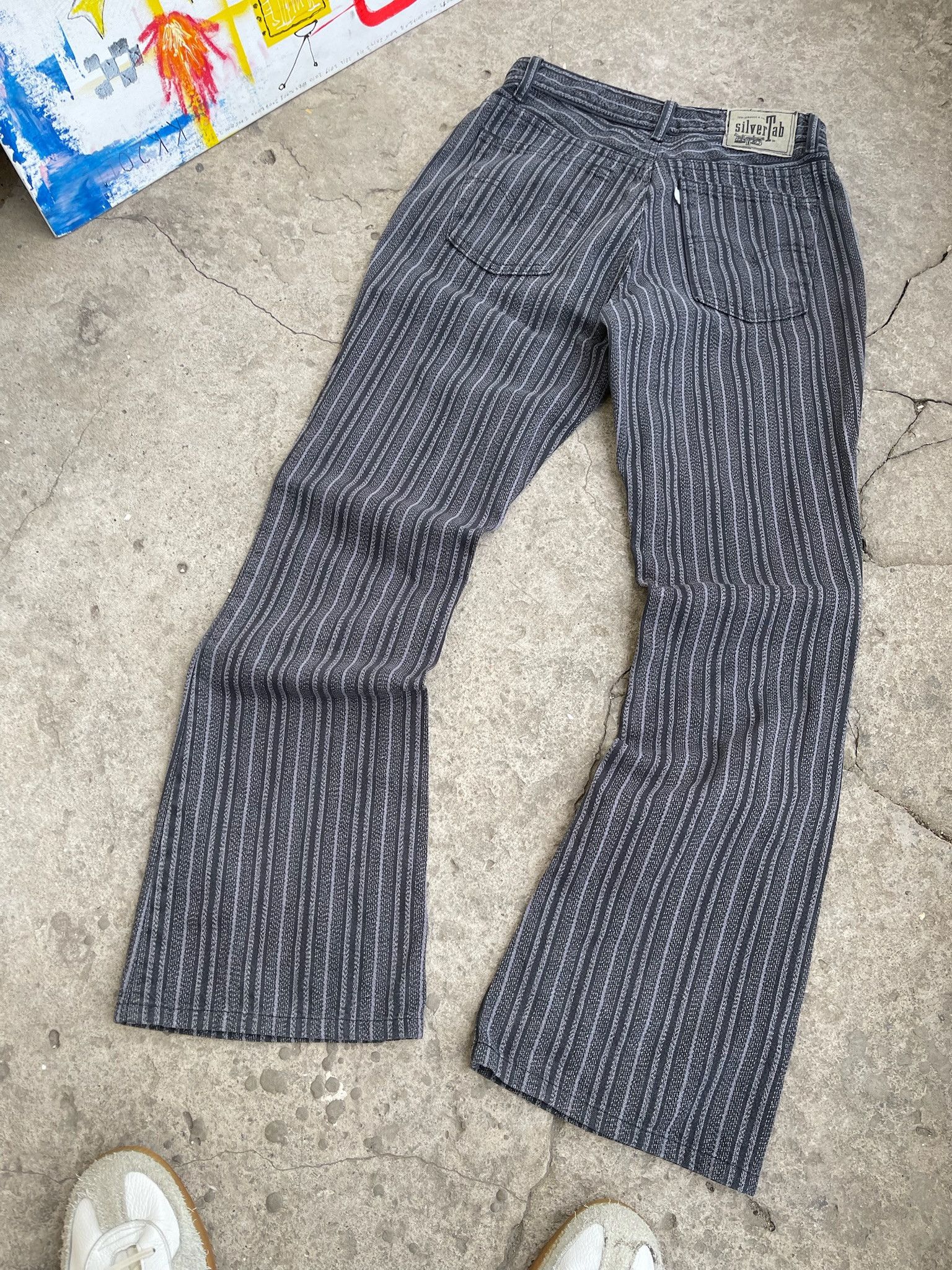 Levi's Vintage 1990s Levi’s Silver Tab Flare pants Jeans Size US 28 / EU 44 - 10 Thumbnail