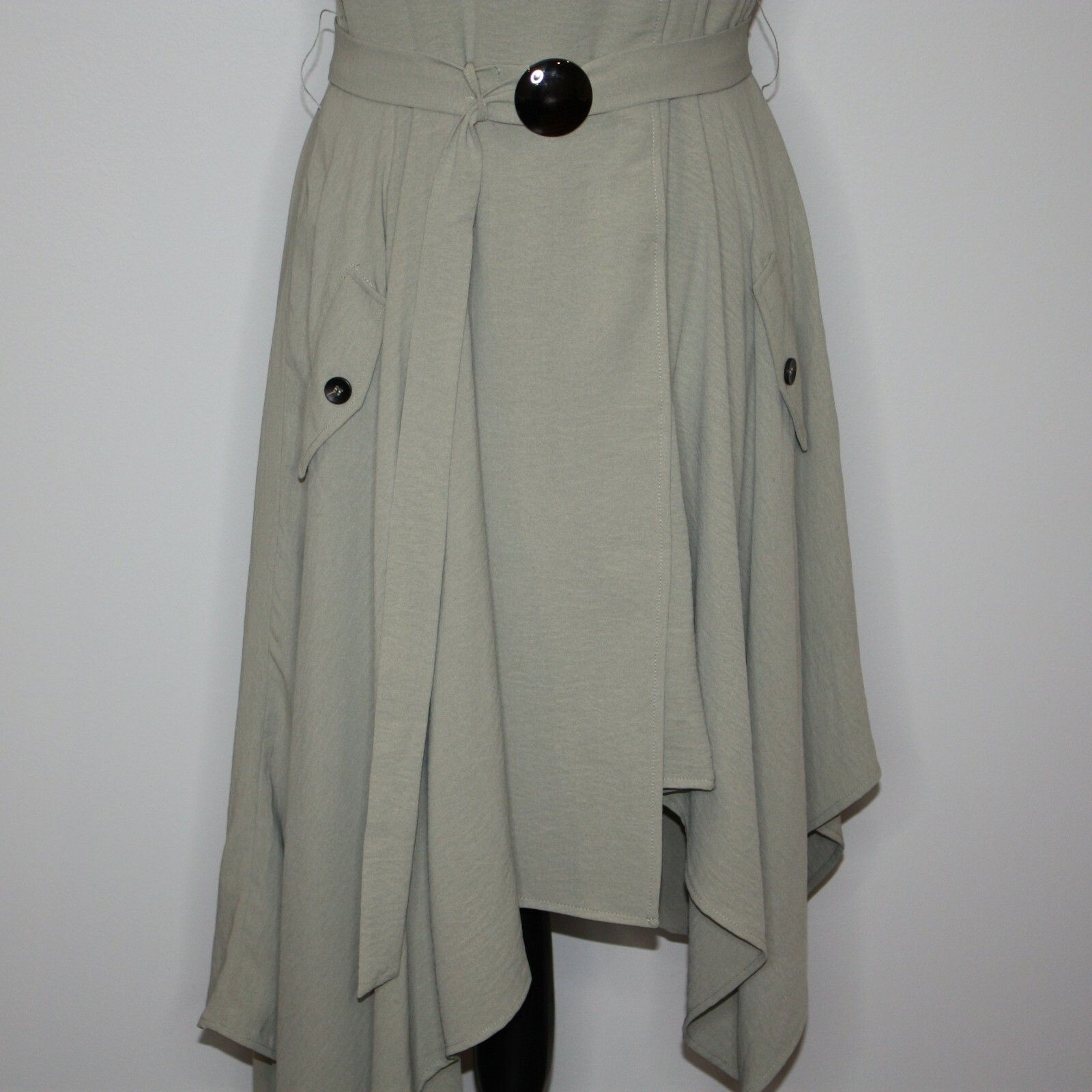 Other Chriselle x J.O.A. Asymmetrical Trench Dress MSRP $112 Size XL / US 12-14 / IT 48-50 - 12 Thumbnail