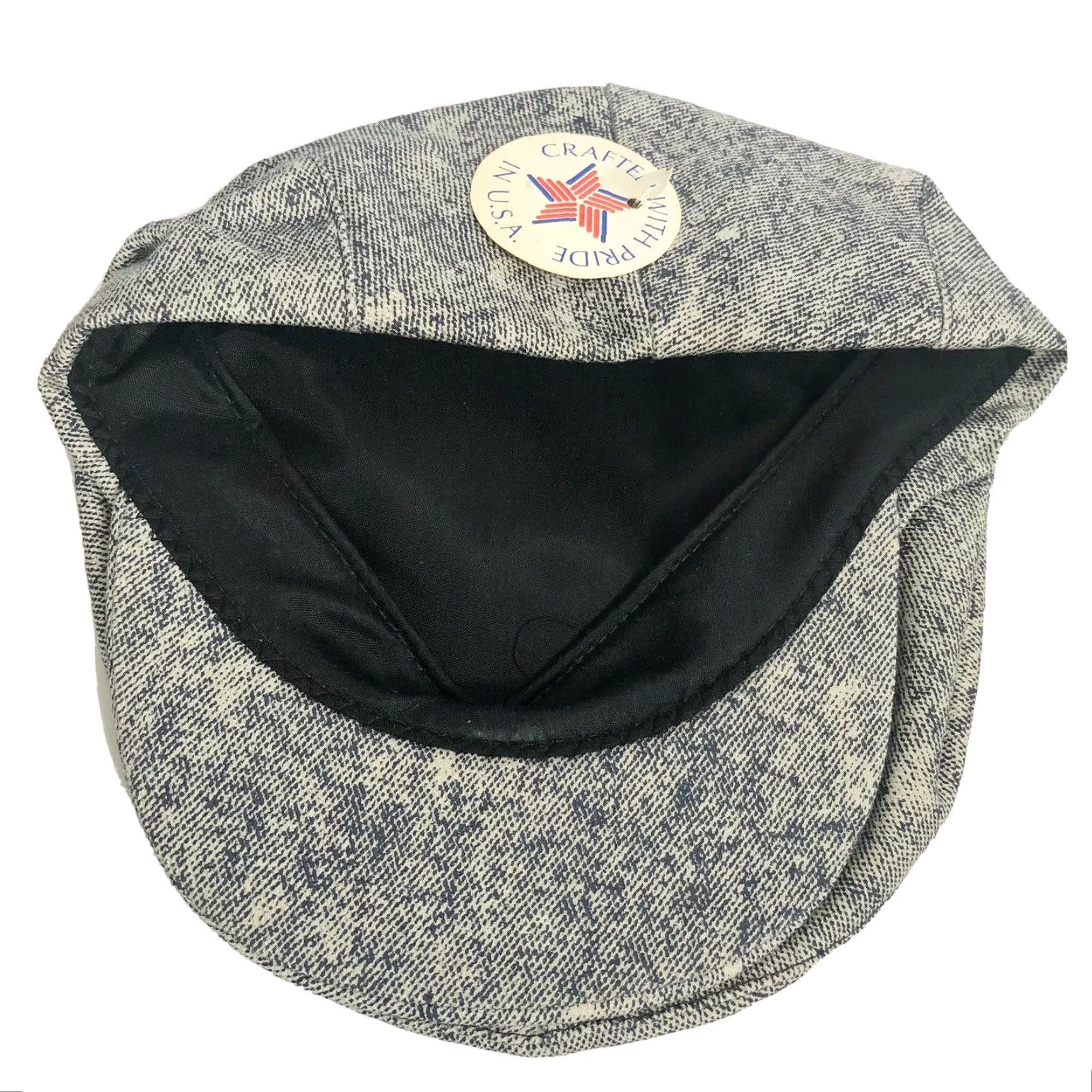 Cotton On VINTAGE Newsboy/DENIM CAP Acid Wash Deadstock NWT Made in USA Adult Size S NOS Men Women Blue Cotton Blend 1980s USA Size ONE SIZE - 2 Thumbnail