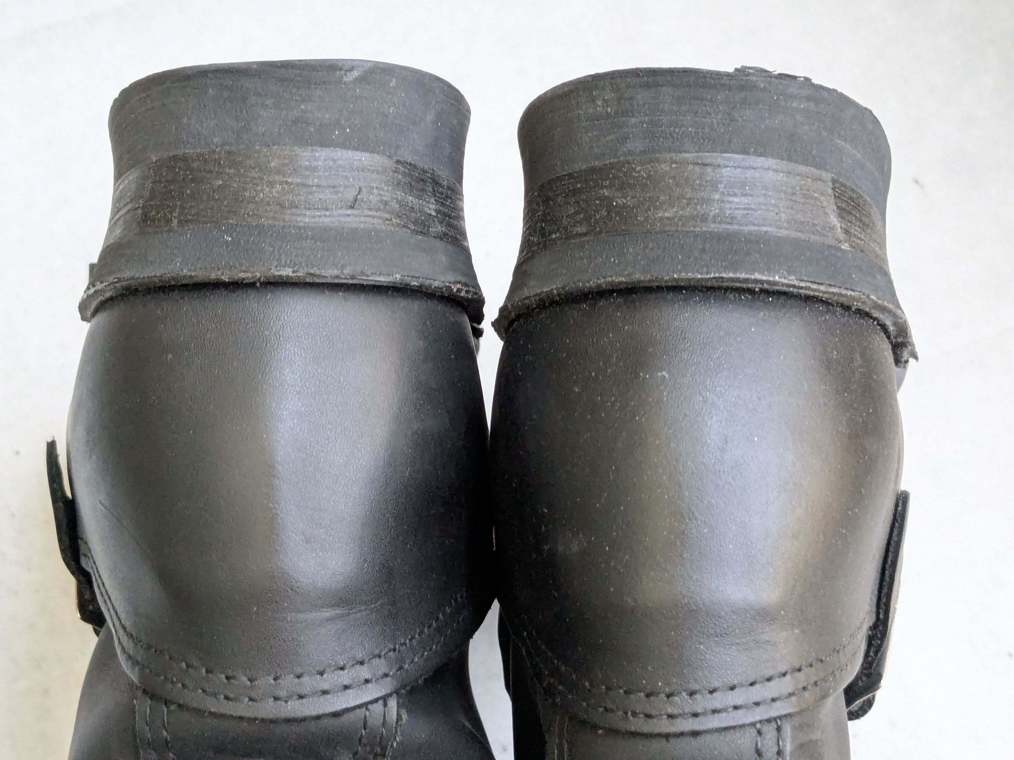Frye Frye Engineer Boots Black Leather 11 M Buckle Strap Size US 11 / EU 44 - 20 Thumbnail