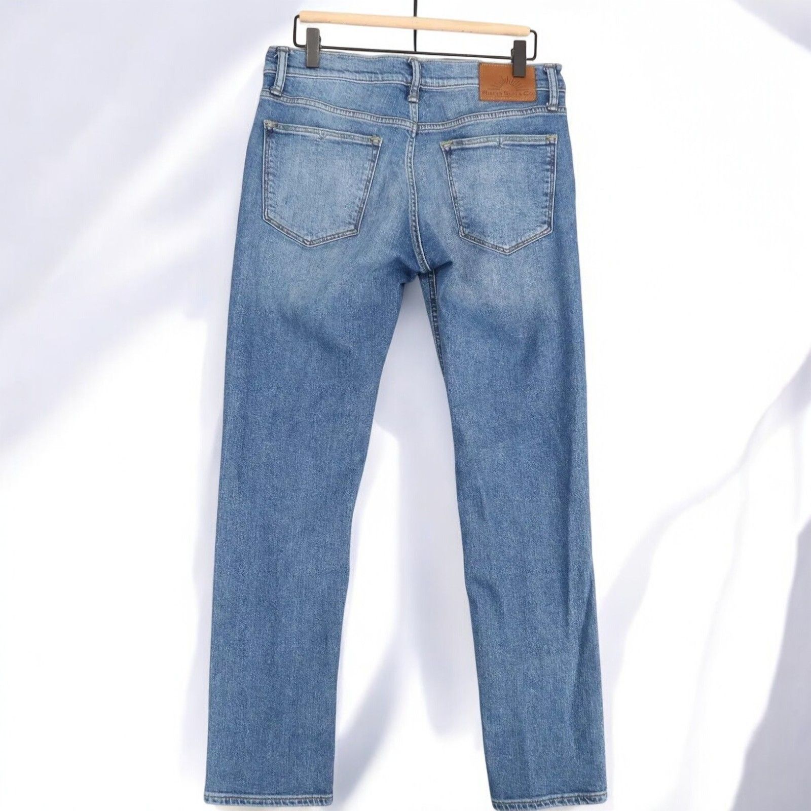 Rising Sun & Co. Rising Sun & Co Mens Repreve Slim Fit RCore Jeans 29x34 Size US 29 - 4 Thumbnail