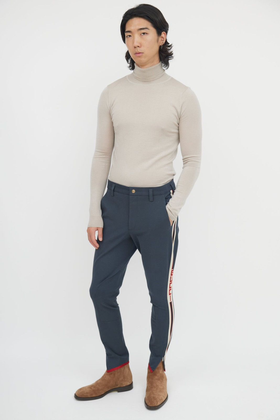 Gucci Gucci Side Striped Stretch Trouser Joggers Size US 32 / EU 48 - 4 Thumbnail
