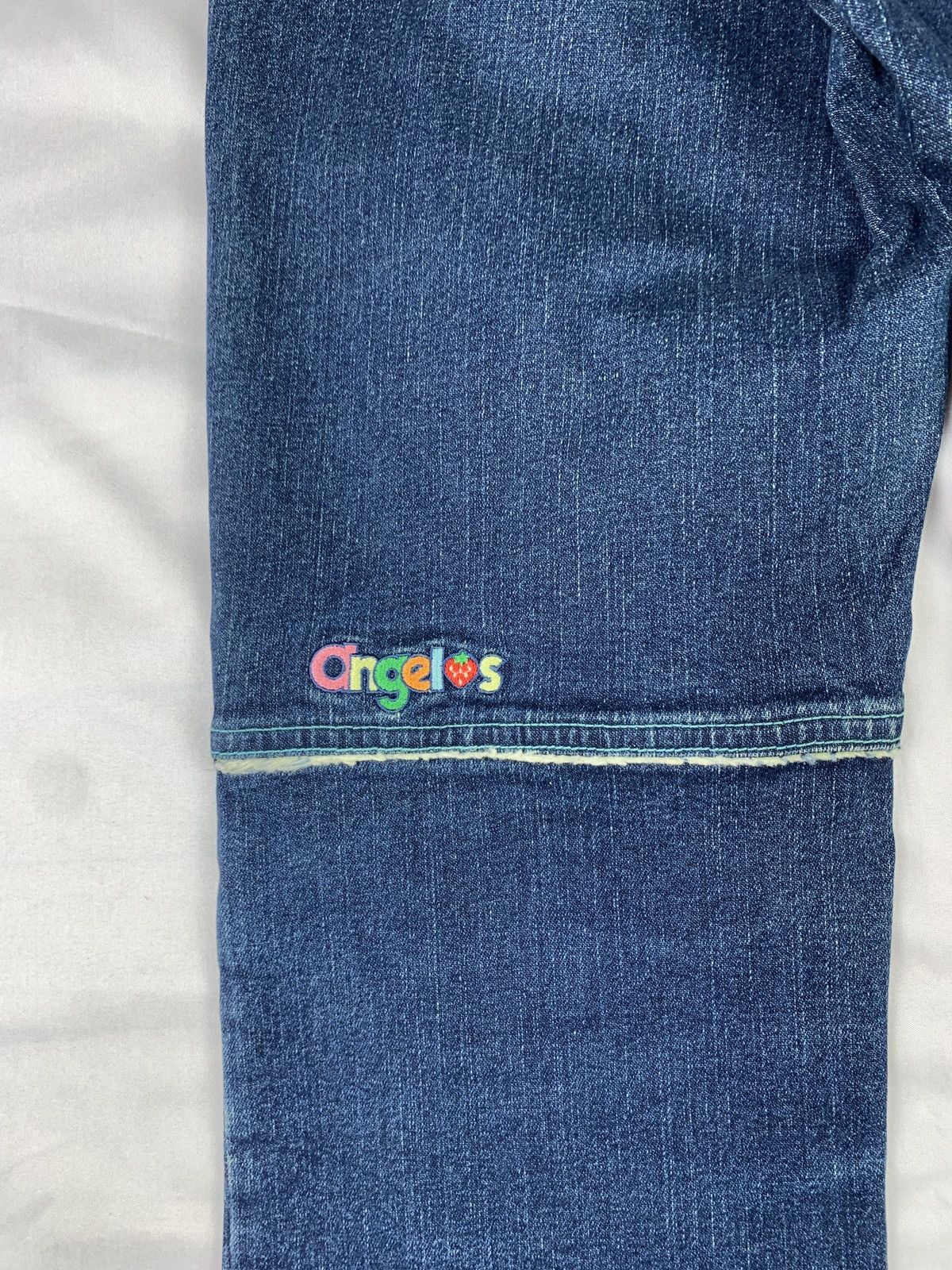 Angel Blue 2000s Angel Blue Japan Patch Cute Pop Embroidered Pants Size 28" / US 6 / IT 42 - 8 Thumbnail