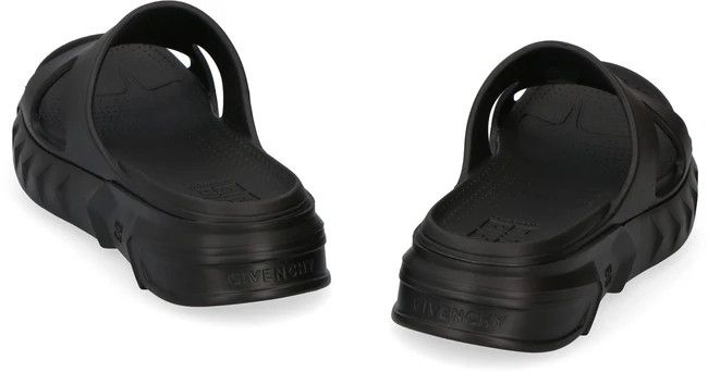 Givenchy o1mle0524 Marshmellow Flat Sandals in Black Size US 8 / IT 38 - 2 Thumbnail