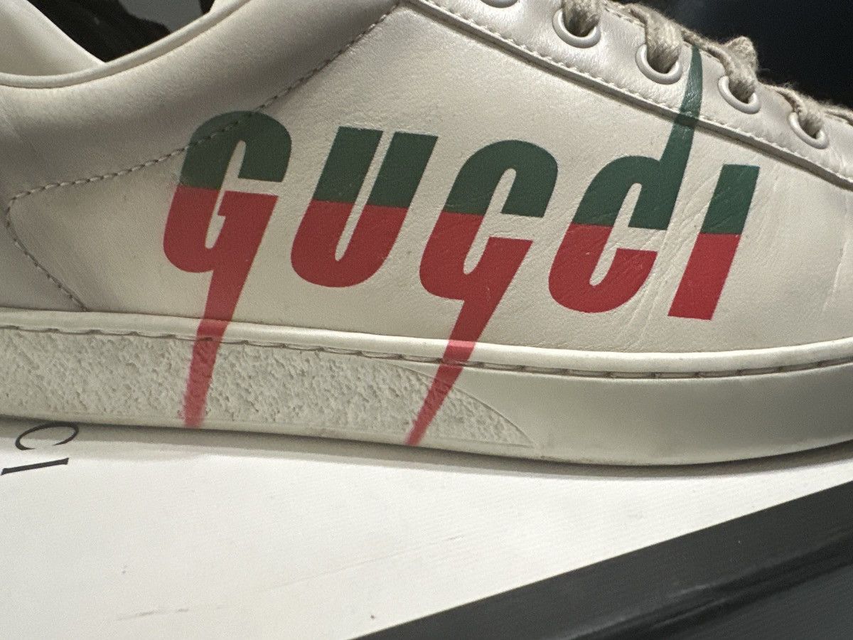 Gucci Gucci Ace Blade Sneakers Size US 8 / EU 41 - 14 Thumbnail