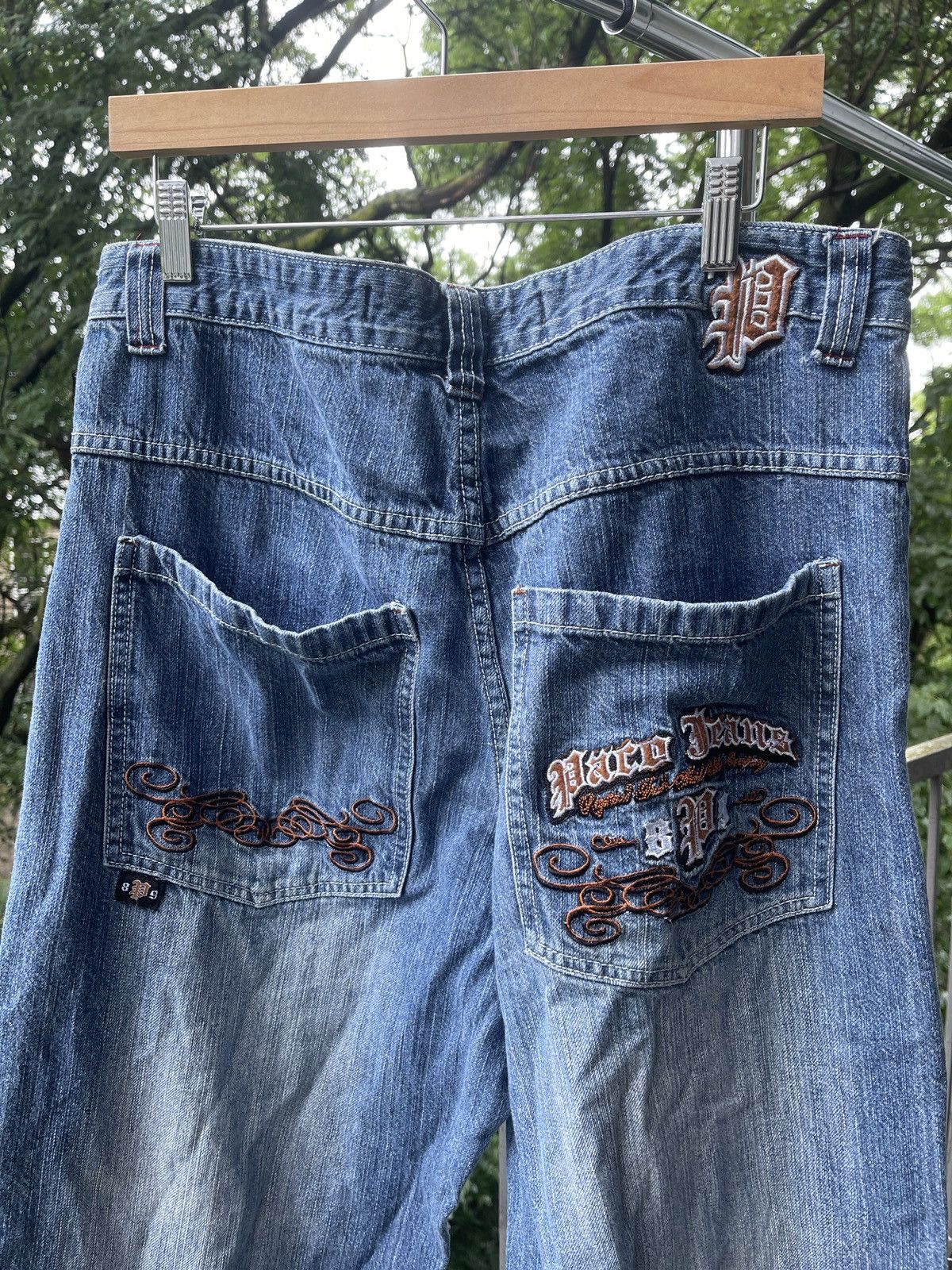 Vintage VINTAGE Y2K PACO JEANS BAGGY EMBROIDERED DENIM JEANS 36 Size US 36 / EU 52 - 3 Thumbnail