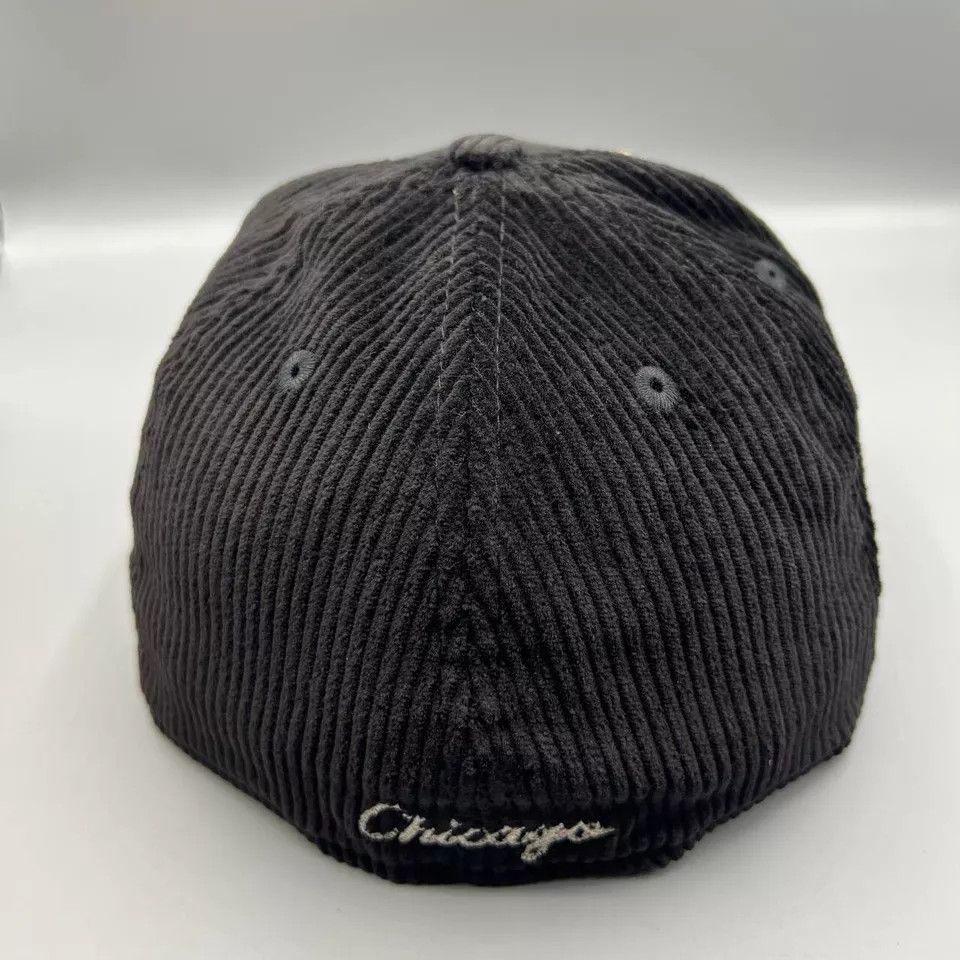 New Era Chicago Bulls Hat Men 7 3/8 Corduroy 59Fifty New Era Fitted Size ONE SIZE - 5 Thumbnail