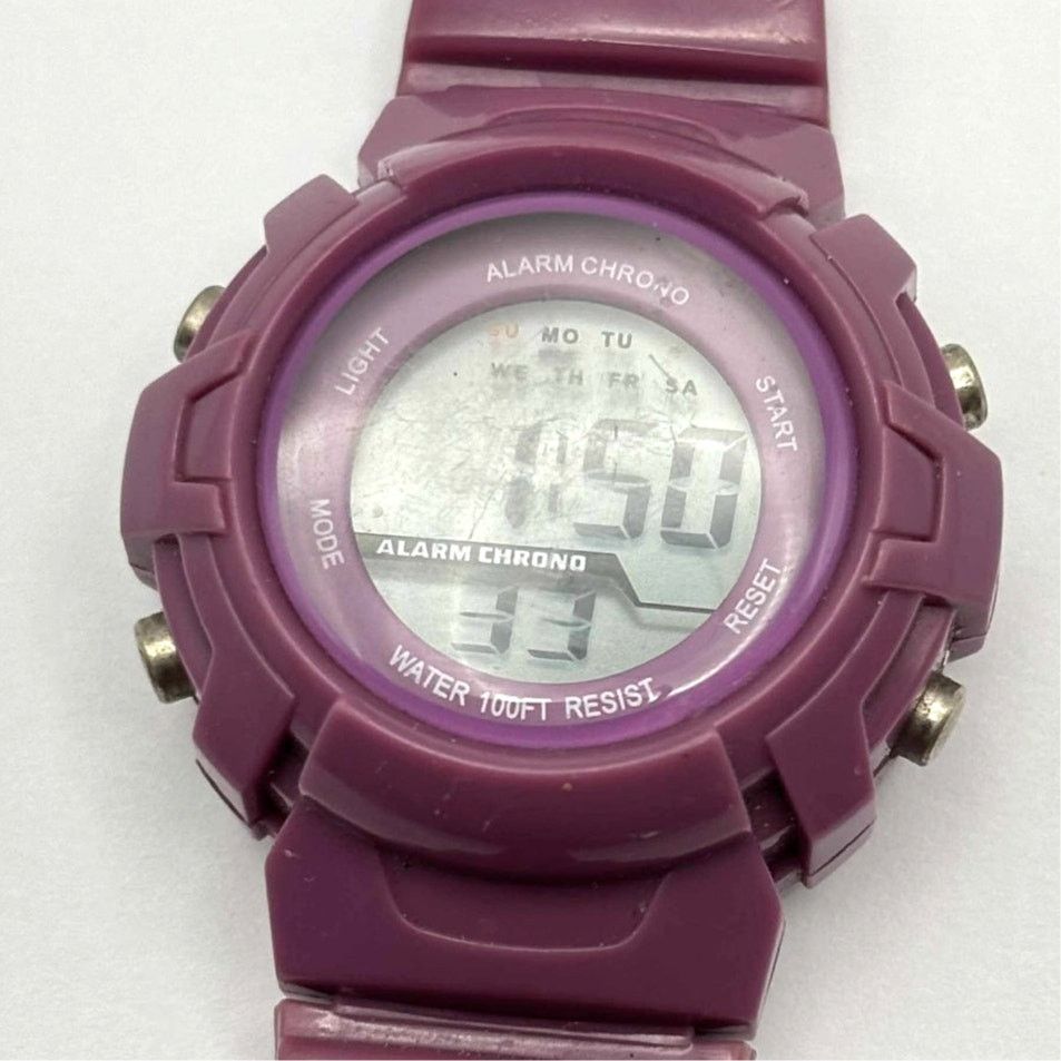 Other Purple Digital Accutime Men's Watch Size ONE SIZE - 3 Thumbnail