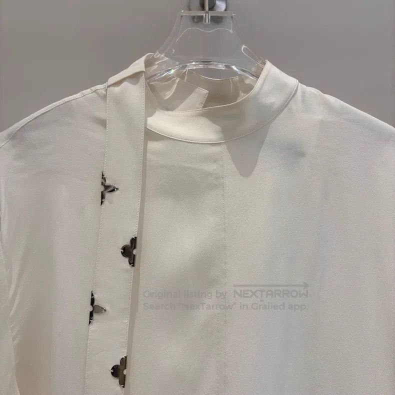 Louis Vuitton Louis Vuitton FW21 Mini Monogram Jacquard Long Sleeve Shir Size XXS / US 00 / IT 34 - 3 Thumbnail