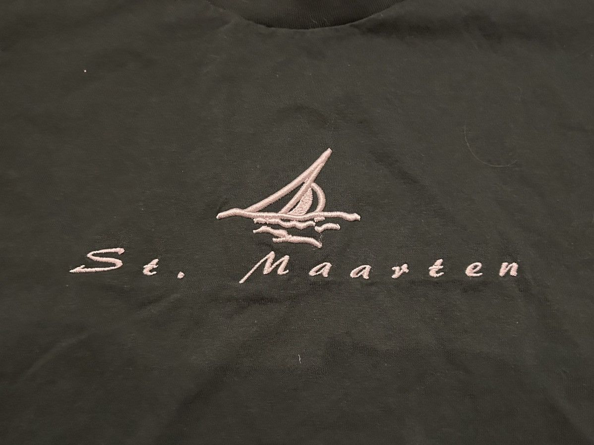 Hanes × Vintage Vintage Green Tshirt Size US L / EU 52-54 / 3 - 3 Thumbnail