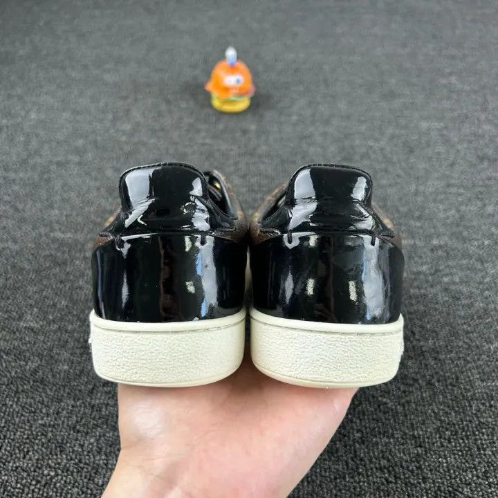 Louis Vuitton Louis Vuitton Frontrow Monogram Low-Top Sneakers -2508 Size US 6 / IT 36 - 3 Thumbnail
