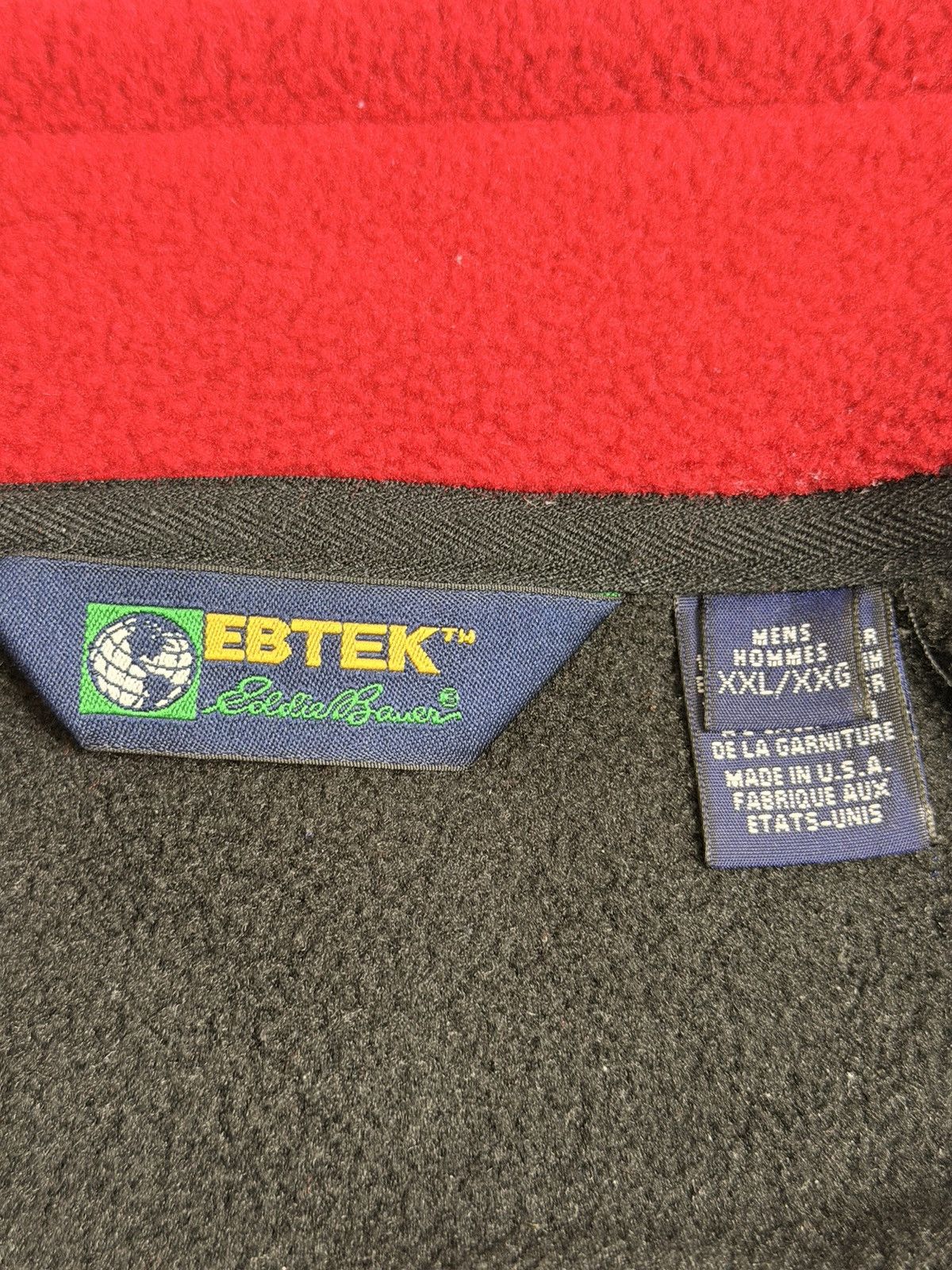 Eddie Bauer Vintage Eddie Bauer EBTEK Fleece Sherpa 1/4 Zip Patagonia Size US XXL / EU 58 / 5 - 3 Thumbnail