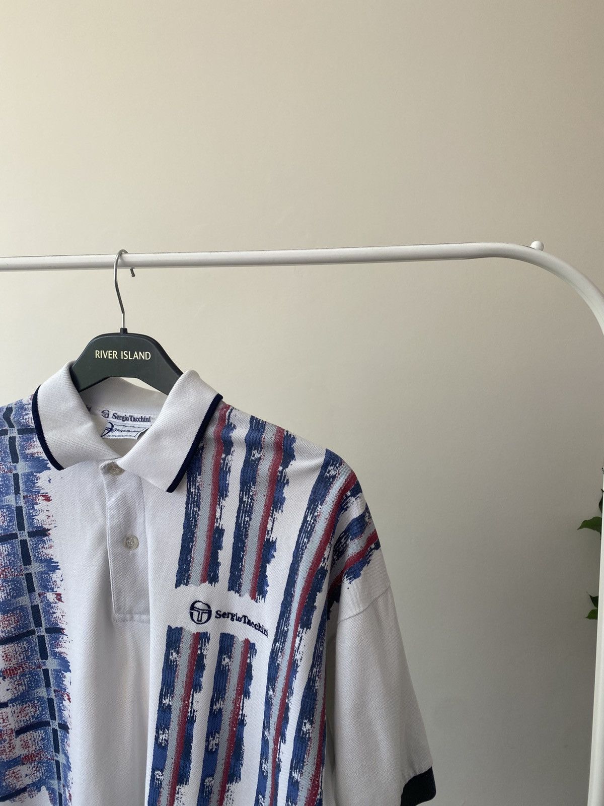Sergio Tacchini Vintage Urban Renewal One-Of-A-Kind Sergio Tacchini Polo Top Size US L / EU 52-54 / 3 - 5 Thumbnail