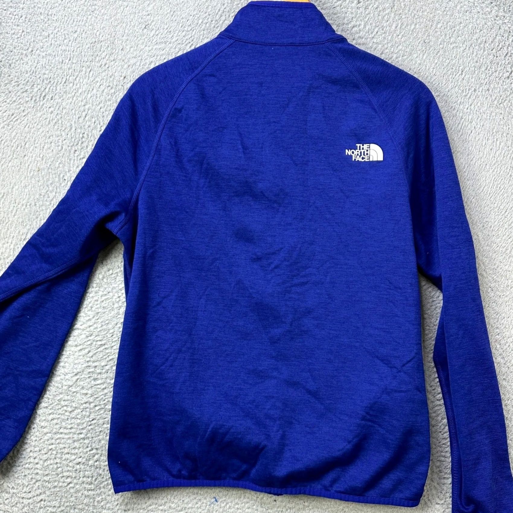 The North Face The North Face Sweatshirt Mens Blue 1/4 Zip Fleece Pullover Logo Zipper Mock Neck Short Sleeve? Size US M / EU 48-50 / 2 - 3 Thumbnail