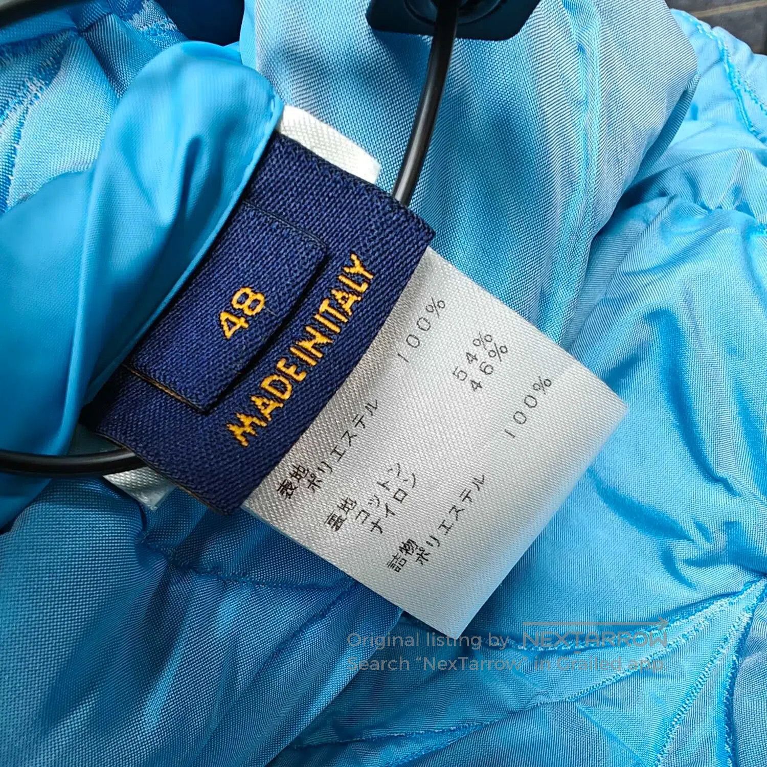 Louis Vuitton Louis Vuitton size48 Blue three-flower cotton coat Size US M / EU 48-50 / 2 - 6 Thumbnail
