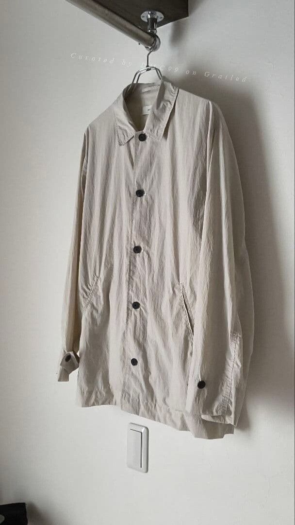 ATON Aton Hard Linen Utility Jacket | Grailed