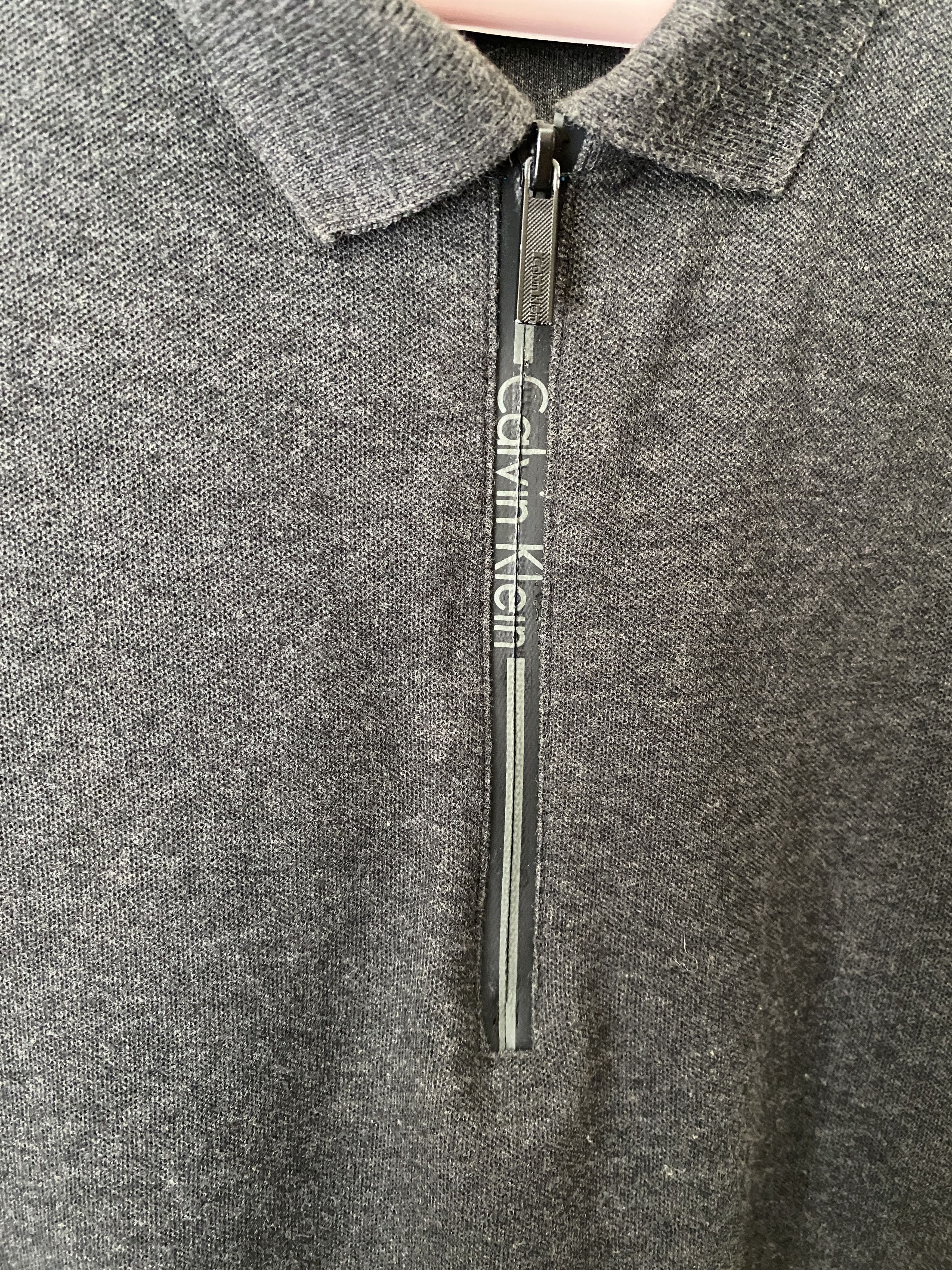 Calvin Klein Quarter Zip Polo Size US L / EU 52-54 / 3 - 3 Thumbnail