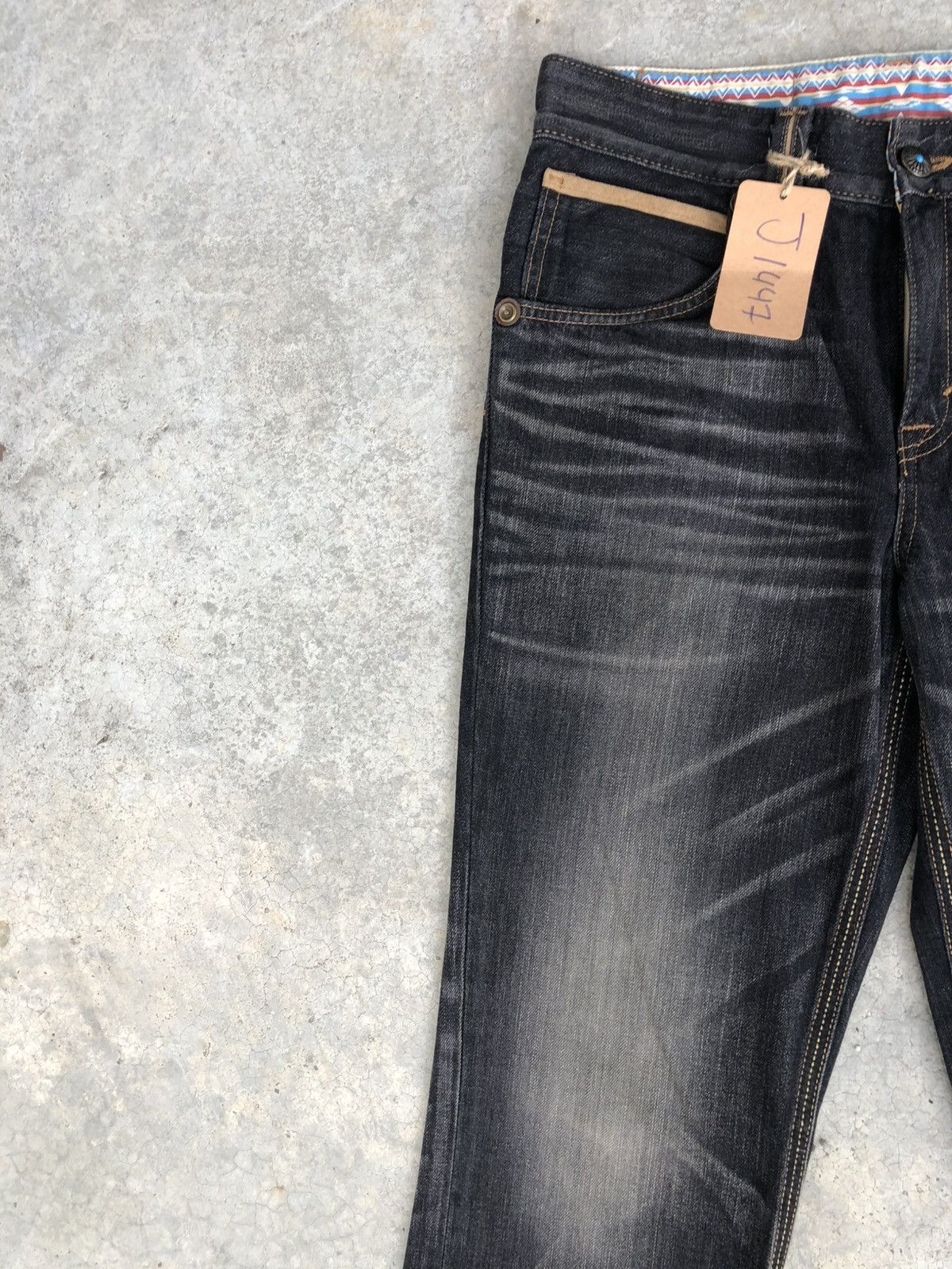 If Six Was Nine Japanese Edwin Flared Jeans Distressed Jeans Size US 32 / EU 48 - 4 Thumbnail