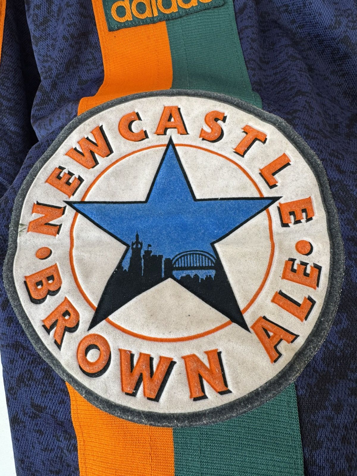 Adidas Vintage Newcastle United 1997-1998 Away Soccer Jersey Shirt Size US M / EU 48-50 / 2 - 11 Thumbnail