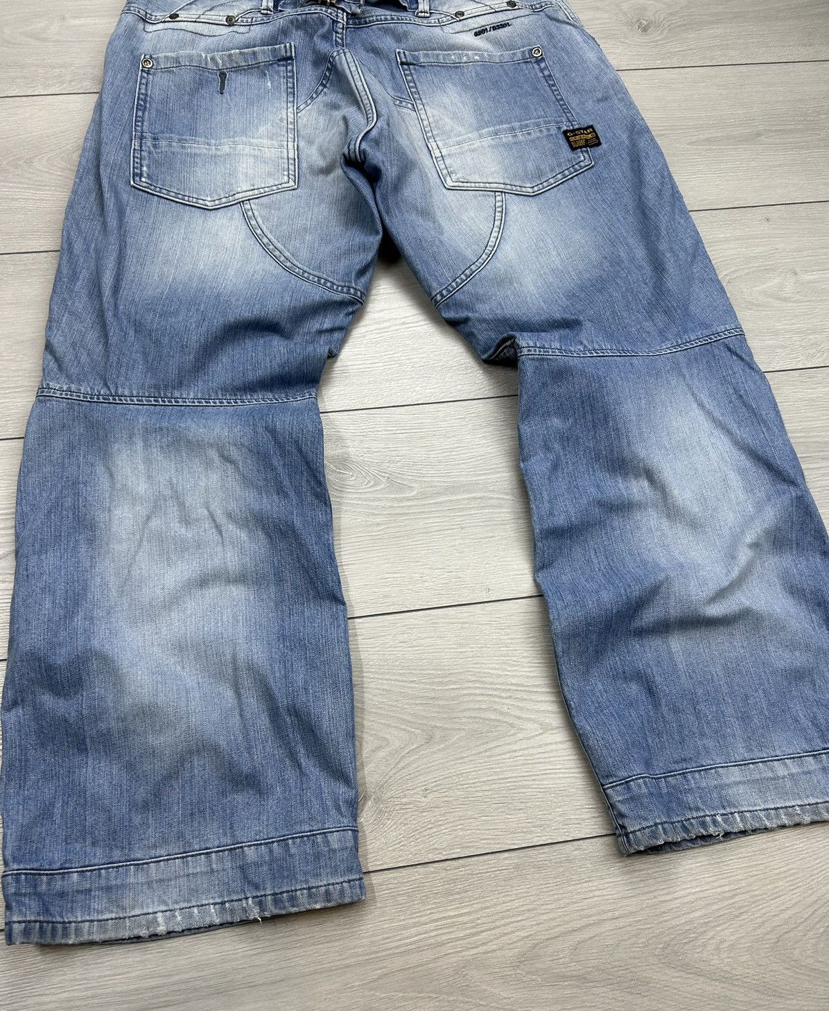 G-Star × Vintage G Star Raw Vintage Baggy Denim Jeans Size 34 Size US 34 / EU 50 - 8 Thumbnail