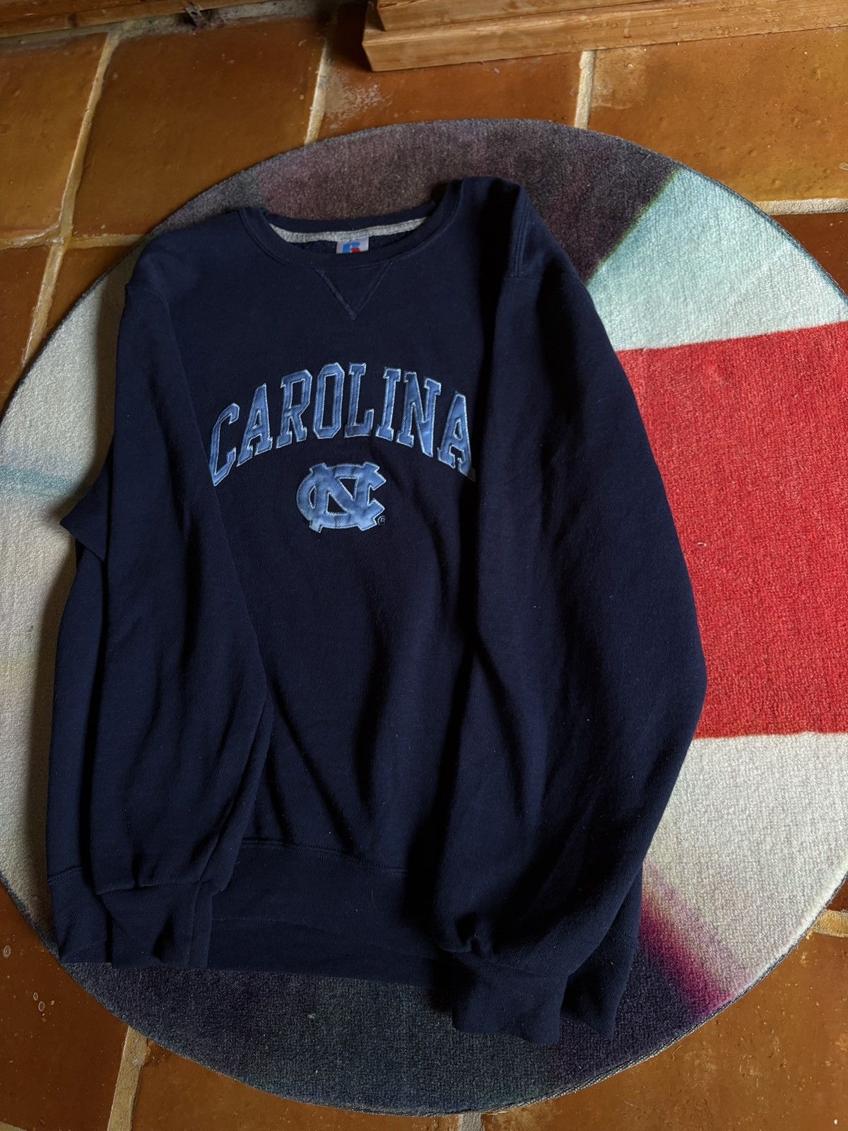 Russell Athletic UNC University North Carolina sweater Size US L / EU 52-54 / 3 - 2 Thumbnail
