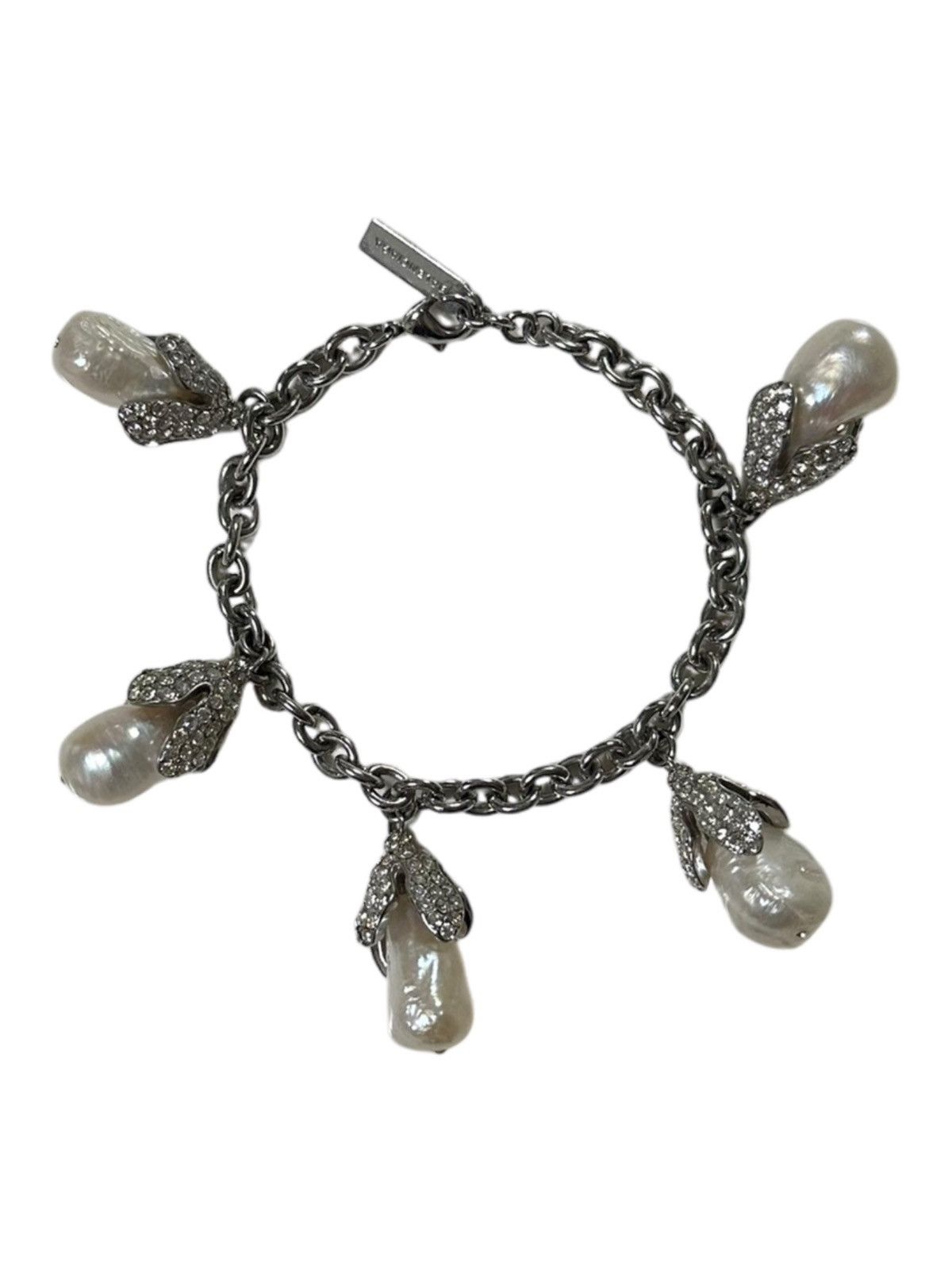 Balenciaga BALENCIAGA F/W 2015 Baroque Pearl Swarovski Crystal Bracelet Size ONE SIZE - 1 Thumbnail