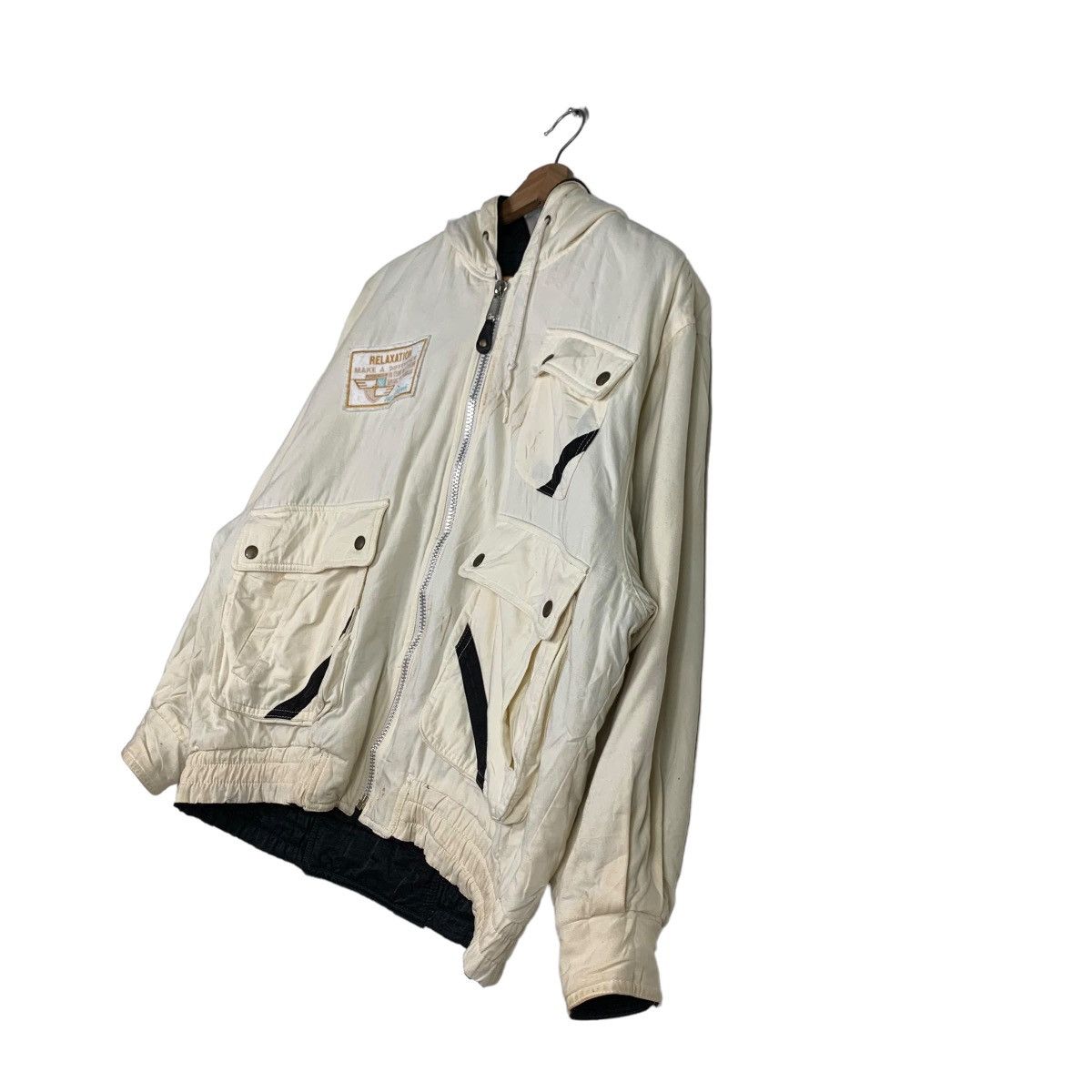 Japanese Brand World Club Big Logo Reversible Hoodie Jacket #0260-C12 Size US L / EU 52-54 / 3 - 2 Thumbnail