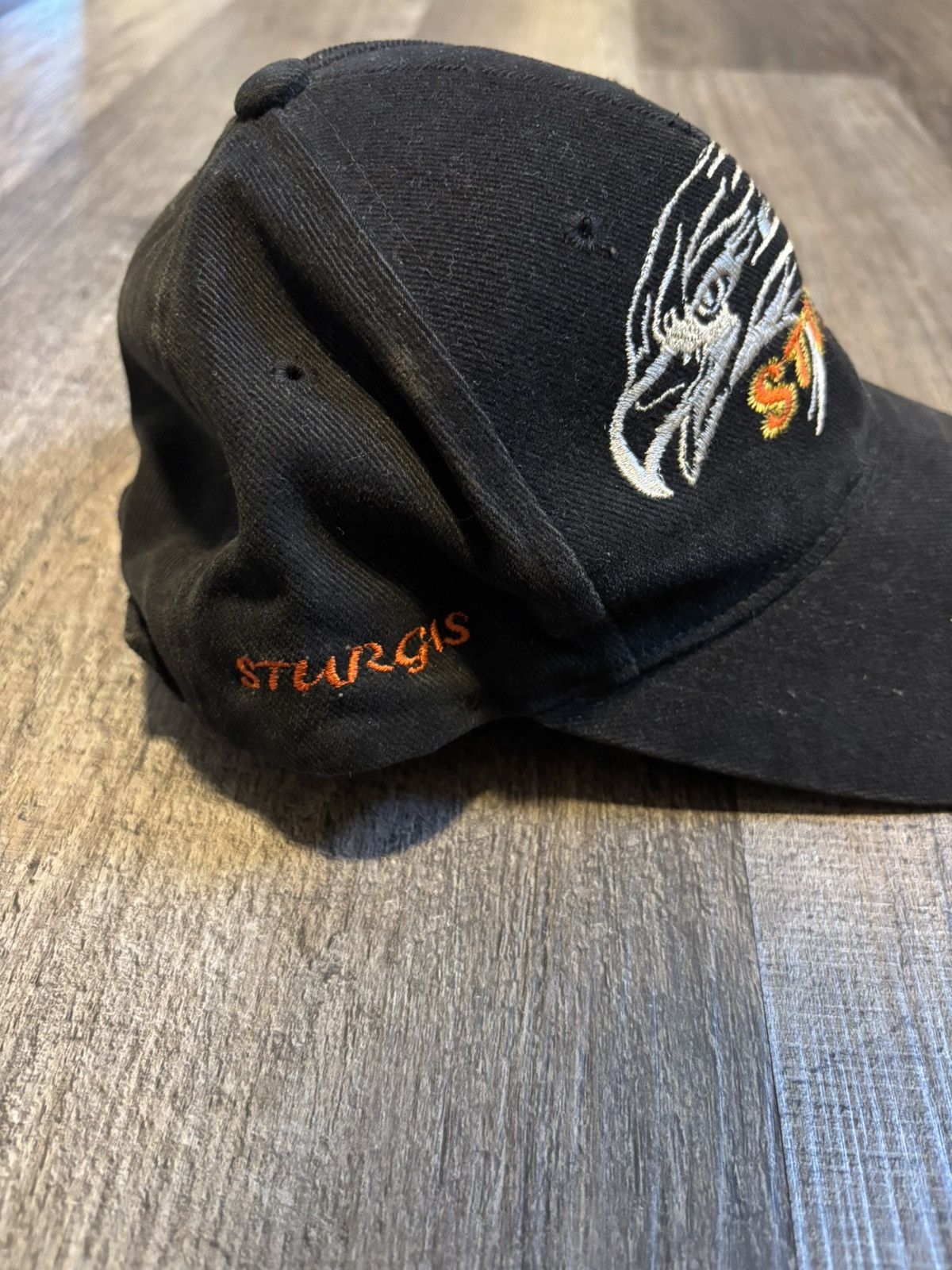 Harley Davidson Vintage Faded Distressed 2011 Sturgis Motorcycle Hat Cap Size ONE SIZE - 2 Thumbnail