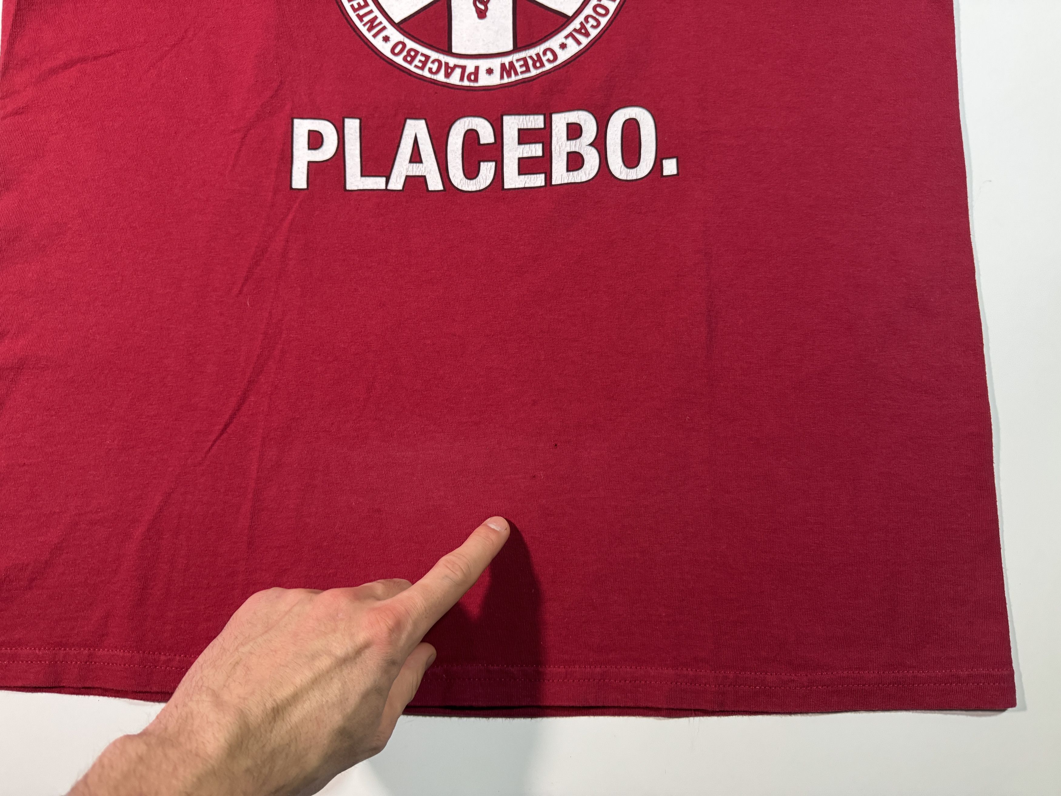 Band Tees Vintage 00s Placebo T-shirt Y2k Alternative Rock Band Size US L / EU 52-54 / 3 - 2 Thumbnail