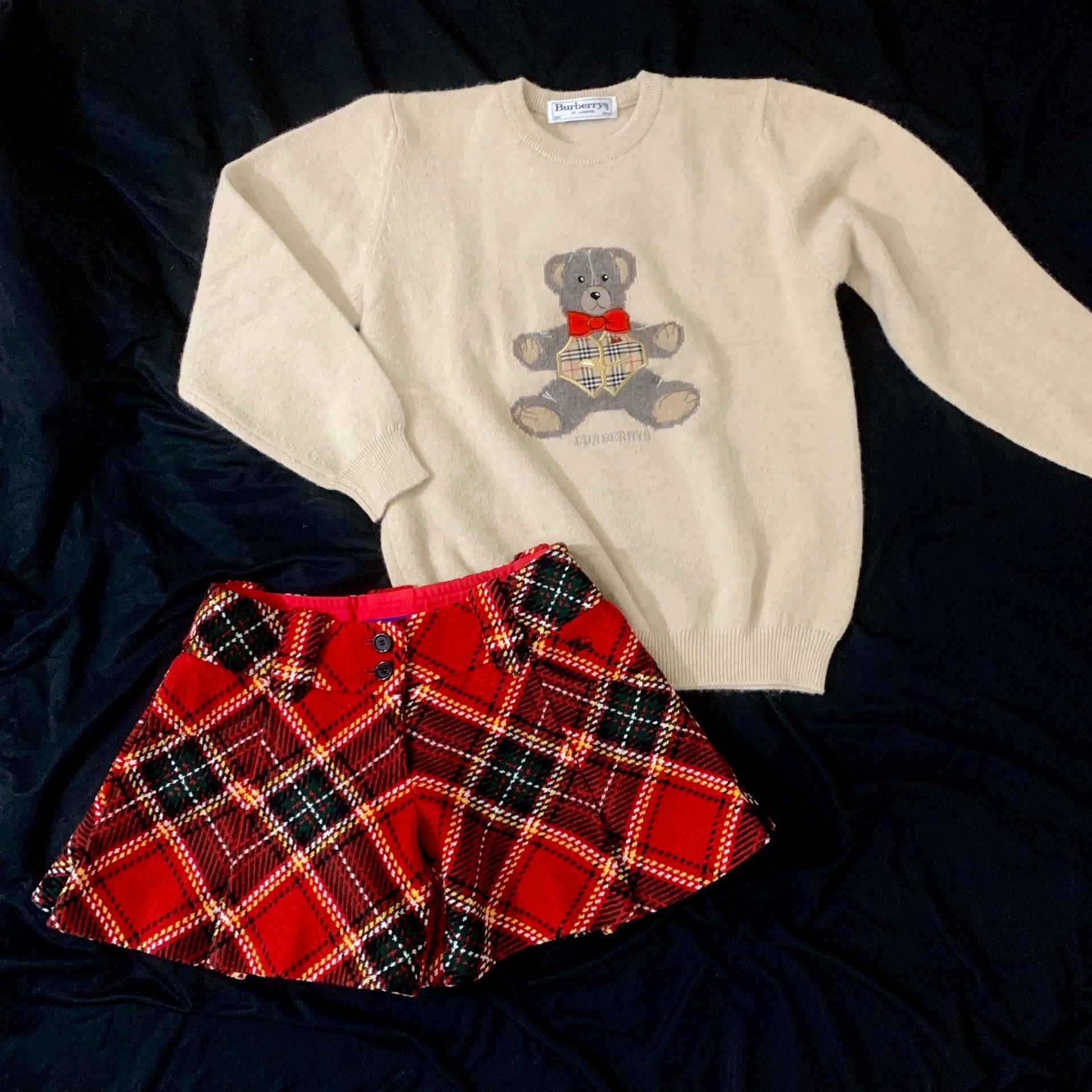 Burberry Burberry Red Plaid Skort - dmc Size US 28 / EU 44 - 1 Thumbnail