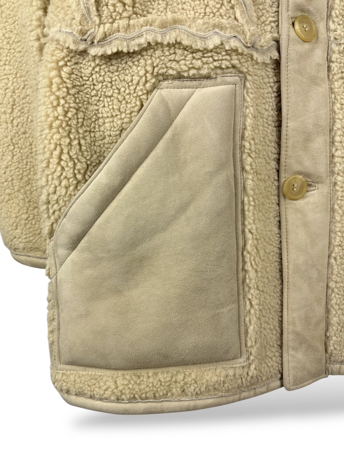 H&M × Maison Margiela Maison Margiela x H&M Reversed Shearling Coat Re-edition Size US L / EU 52-54 / 3 - 6 Thumbnail