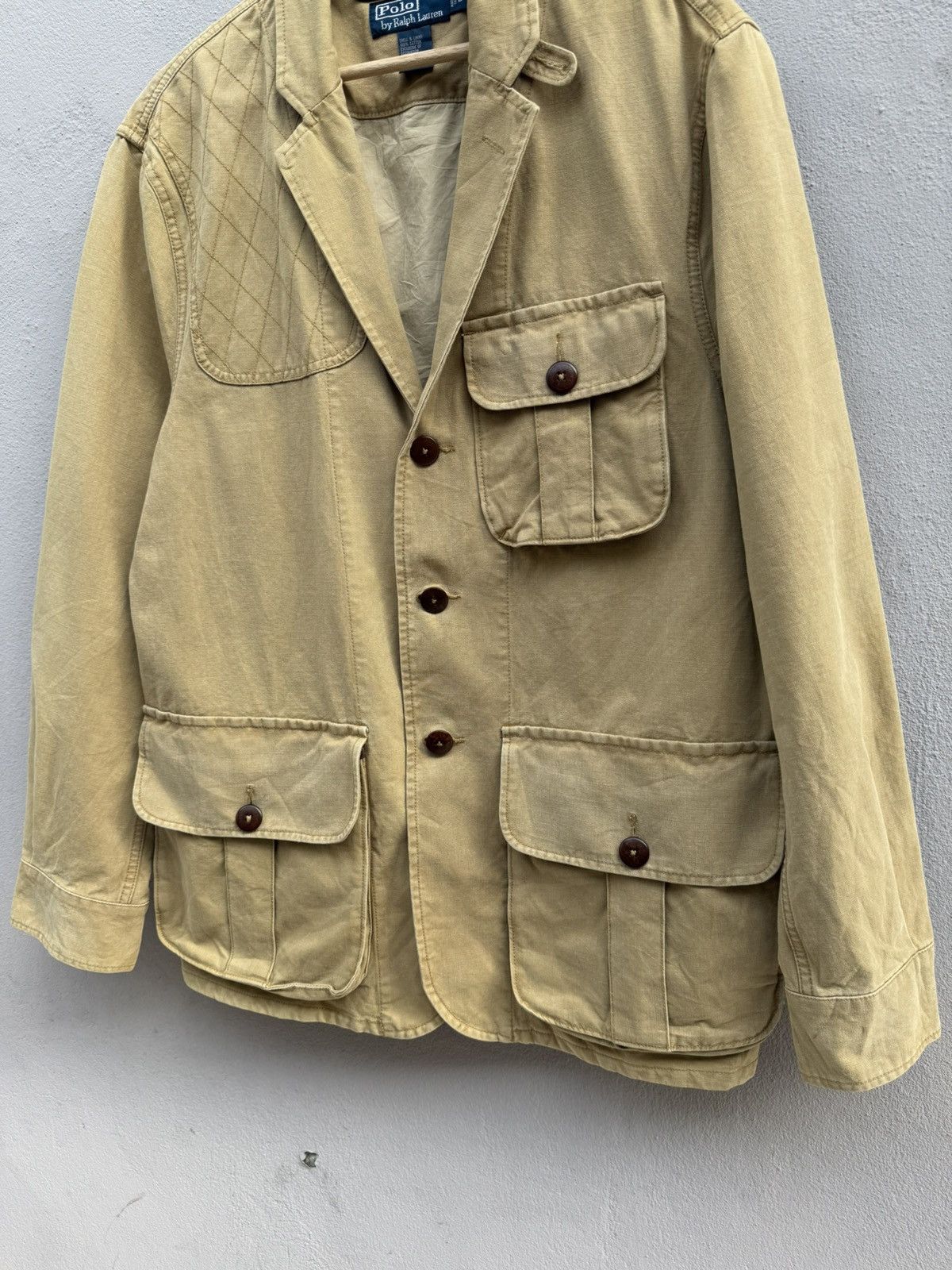 Polo Ralph Lauren 90’s POLO Ralph Lauren Sportman Hunting 3D Pocket Jacket Size US L / EU 52-54 / 3 - 10 Thumbnail
