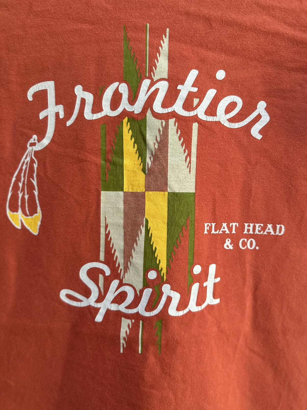 The Flat Head × Vintage Vintage The Flat Head Faded Japan Tee Size US S / EU 44-46 / 1 - 6 Thumbnail
